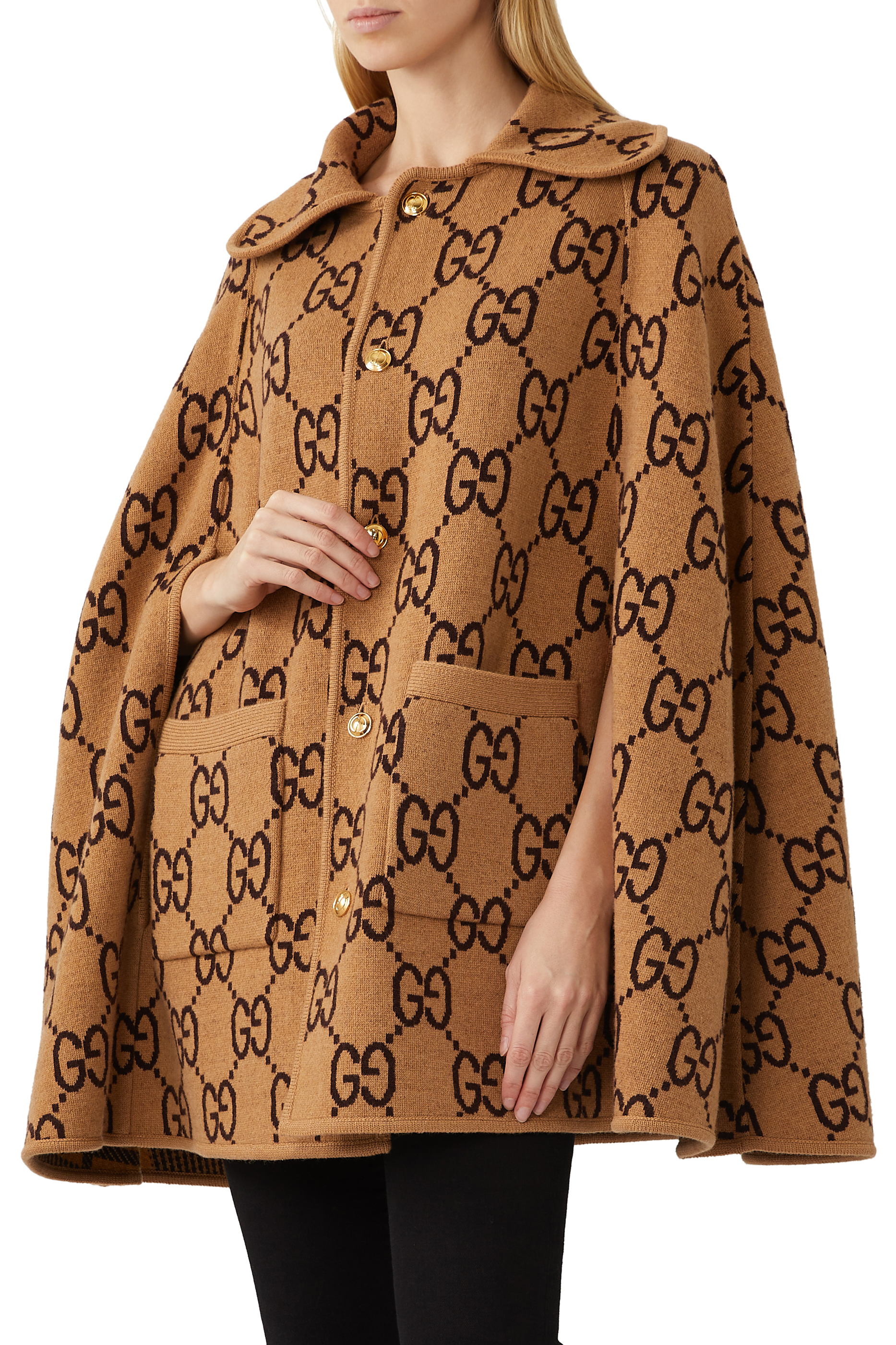 كاب نسيج صوف بتصميم وجهين