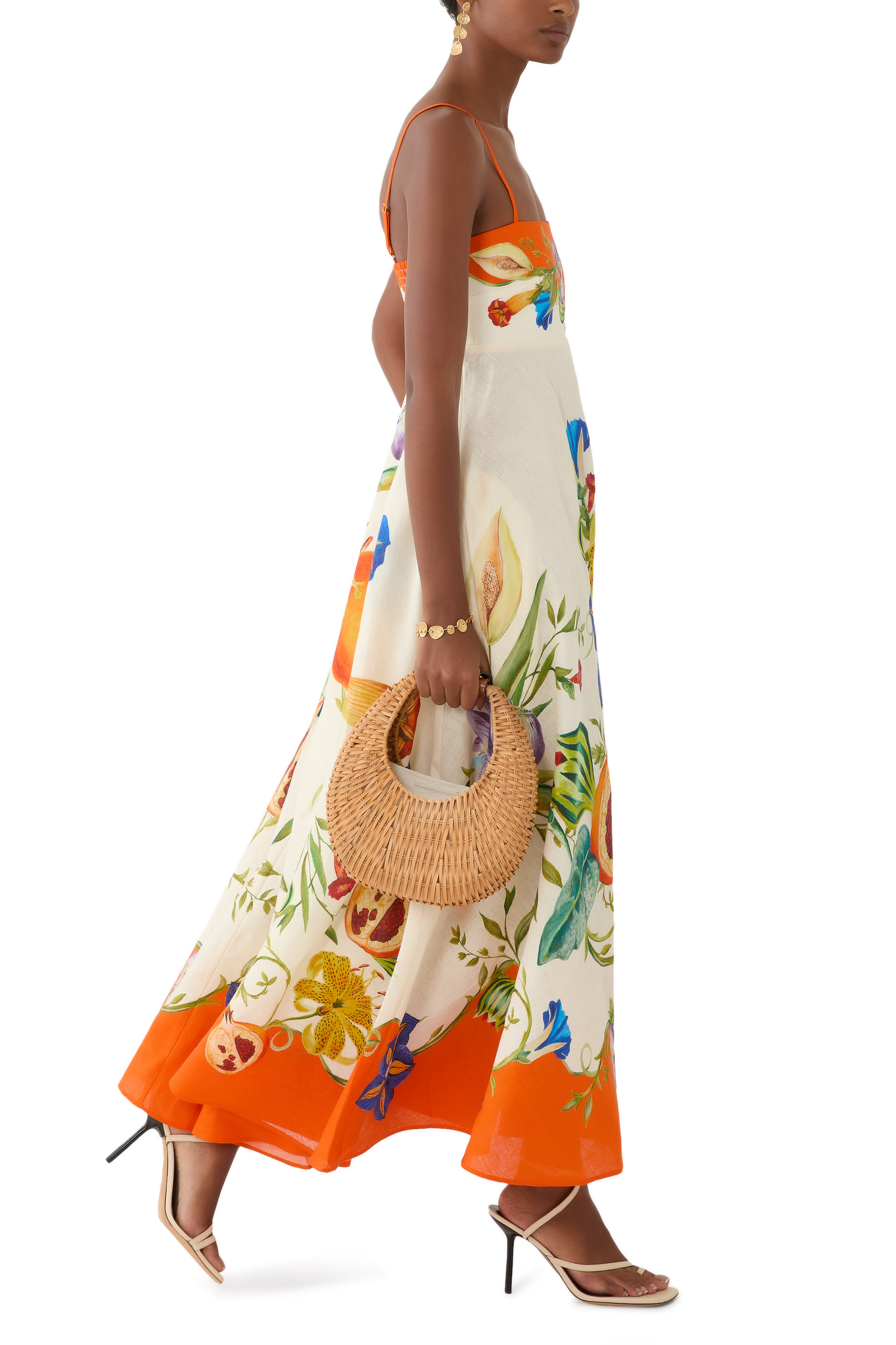 فستان فلورس صيفي