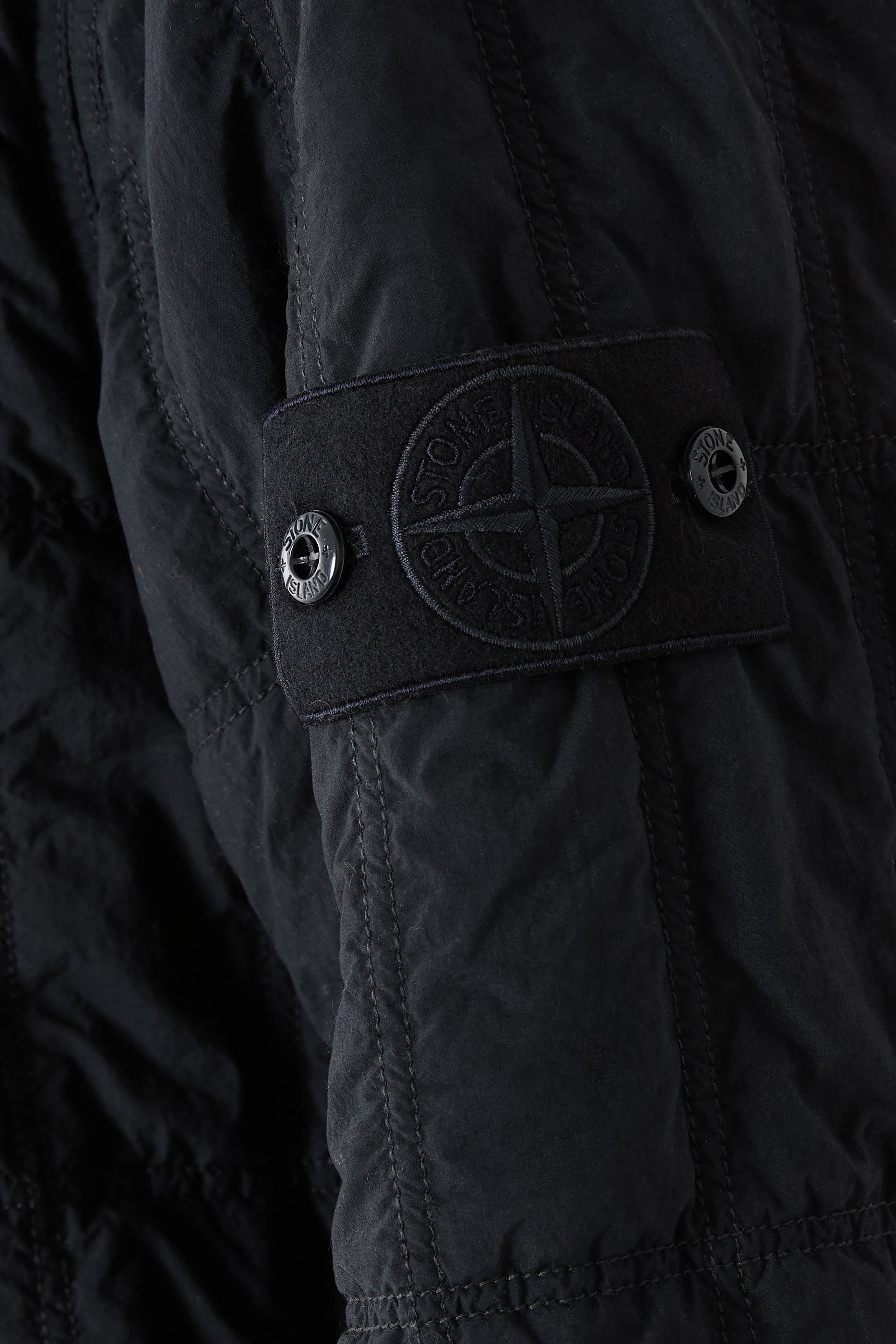 Logo Ghost Quilted Jacket