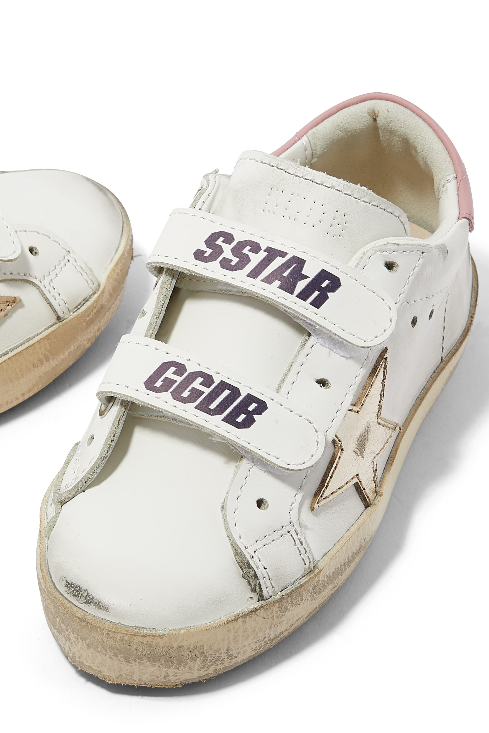 سنيكرز أولد سكول جلد للأطفال