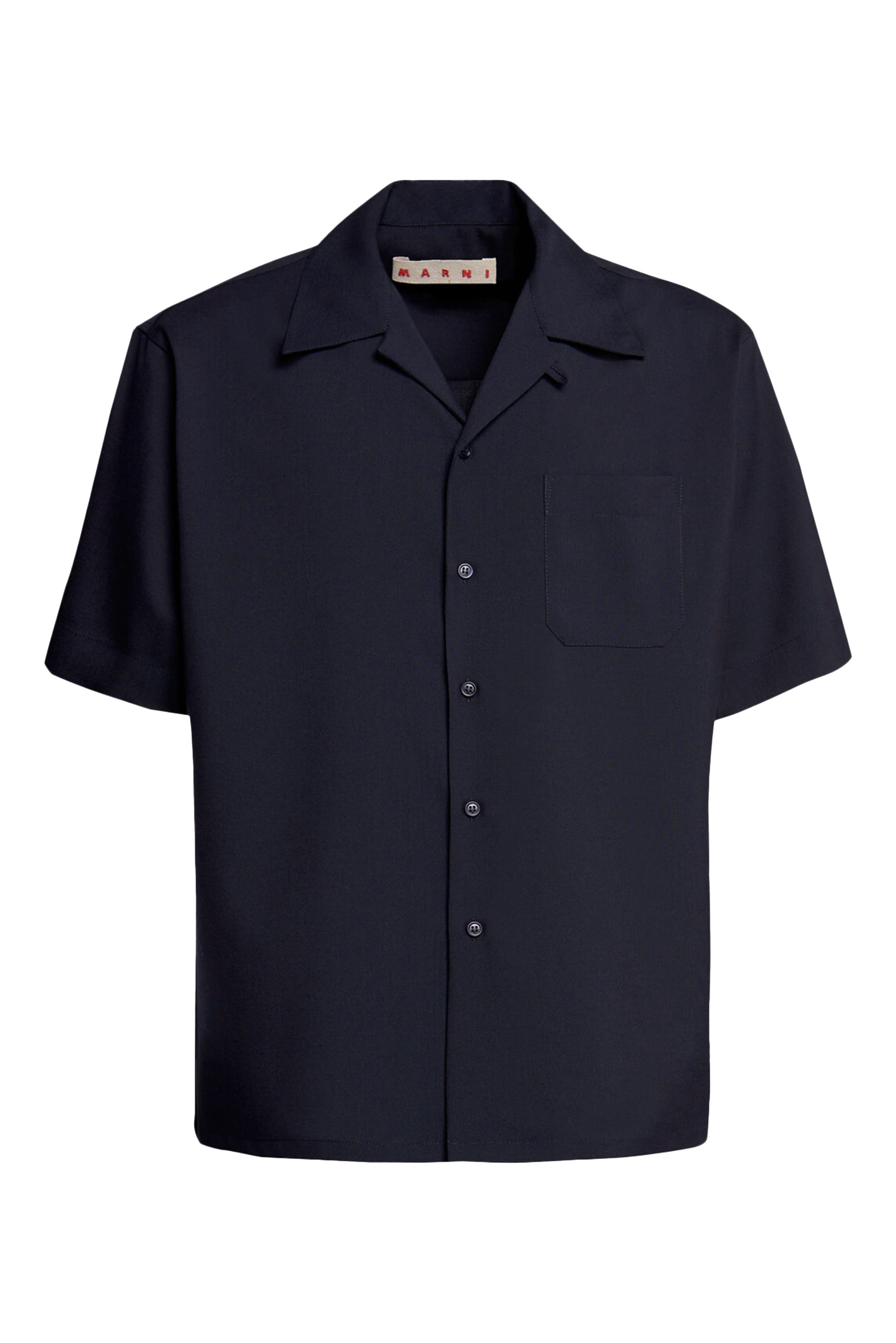 قميص بولينج بأكمام قصيرة