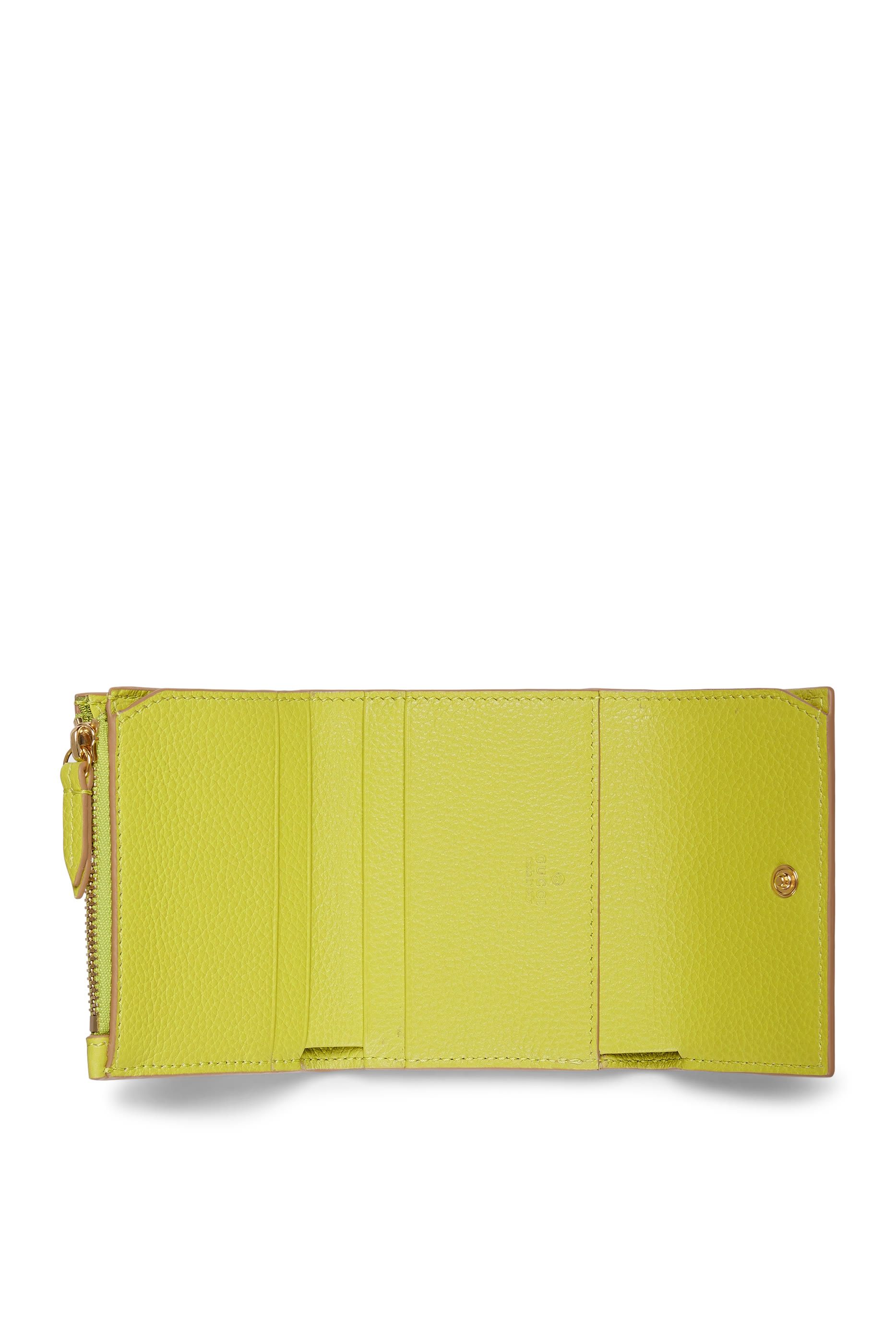 محفظة مارمونت صغيرة ثنائية اللون بشعار حرفي الماركة