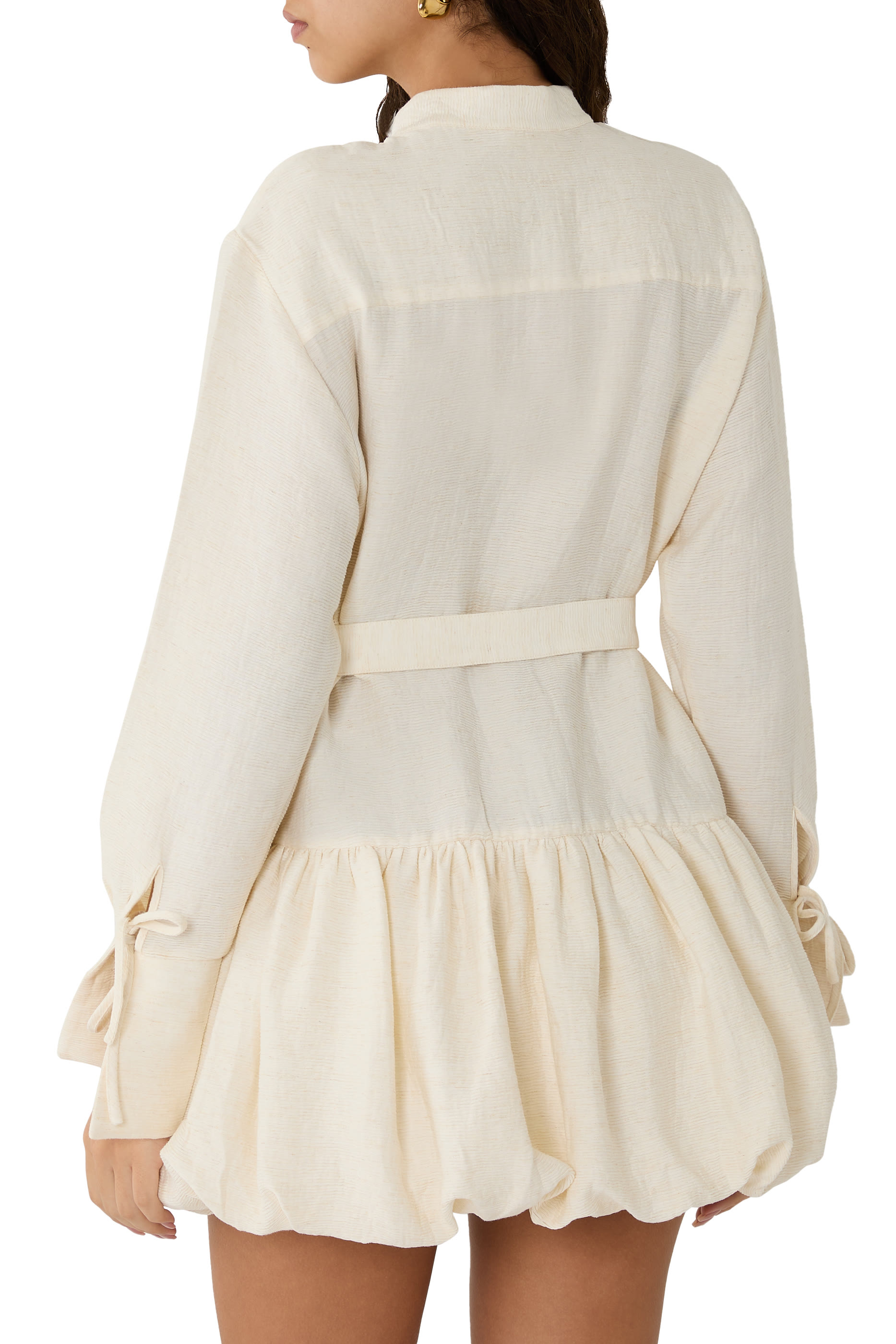  Jasper Bubble Shirt Mini Dress