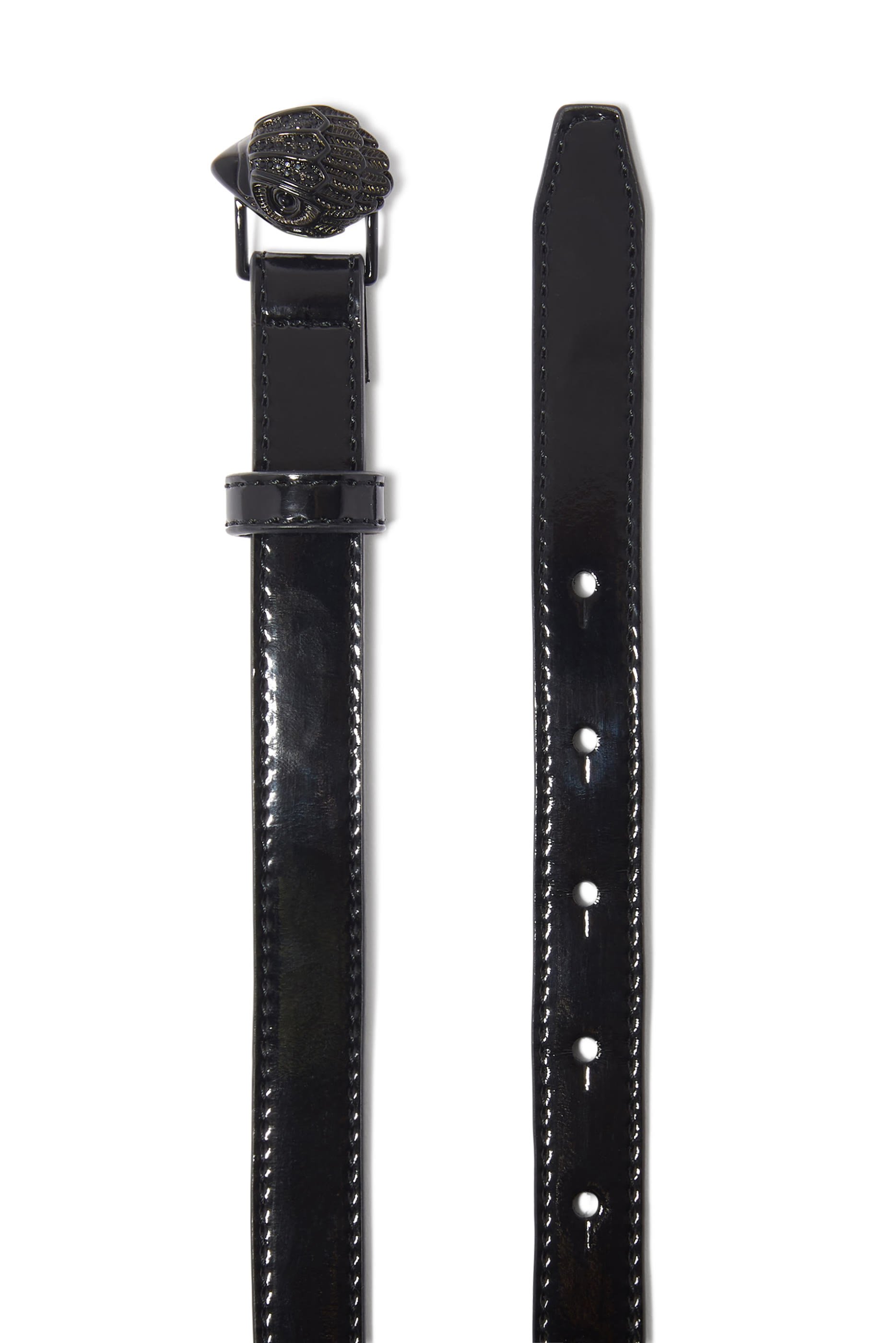 حزام بإبزيم مزين بشعار الماركة