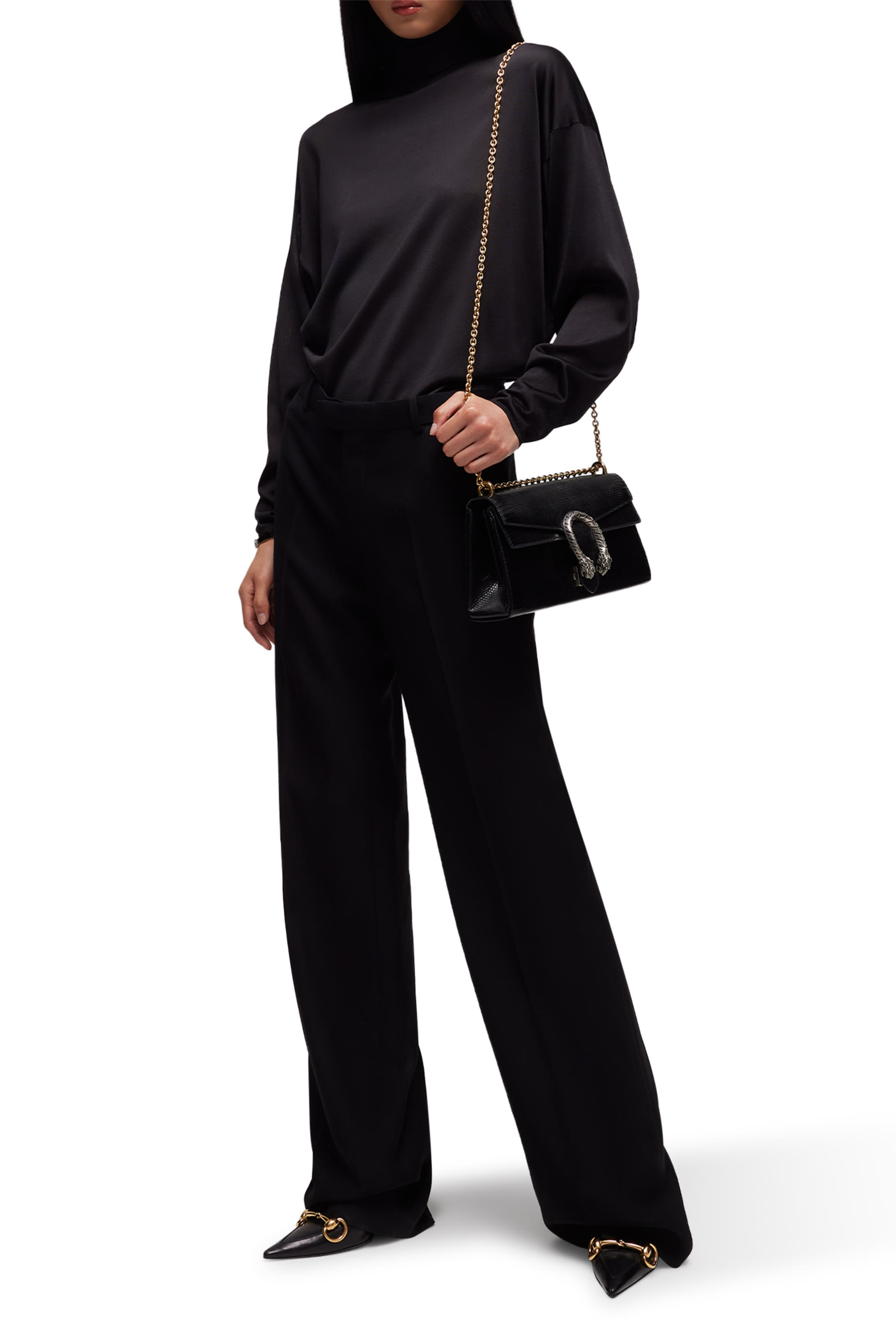 بنطال مزيج كتان