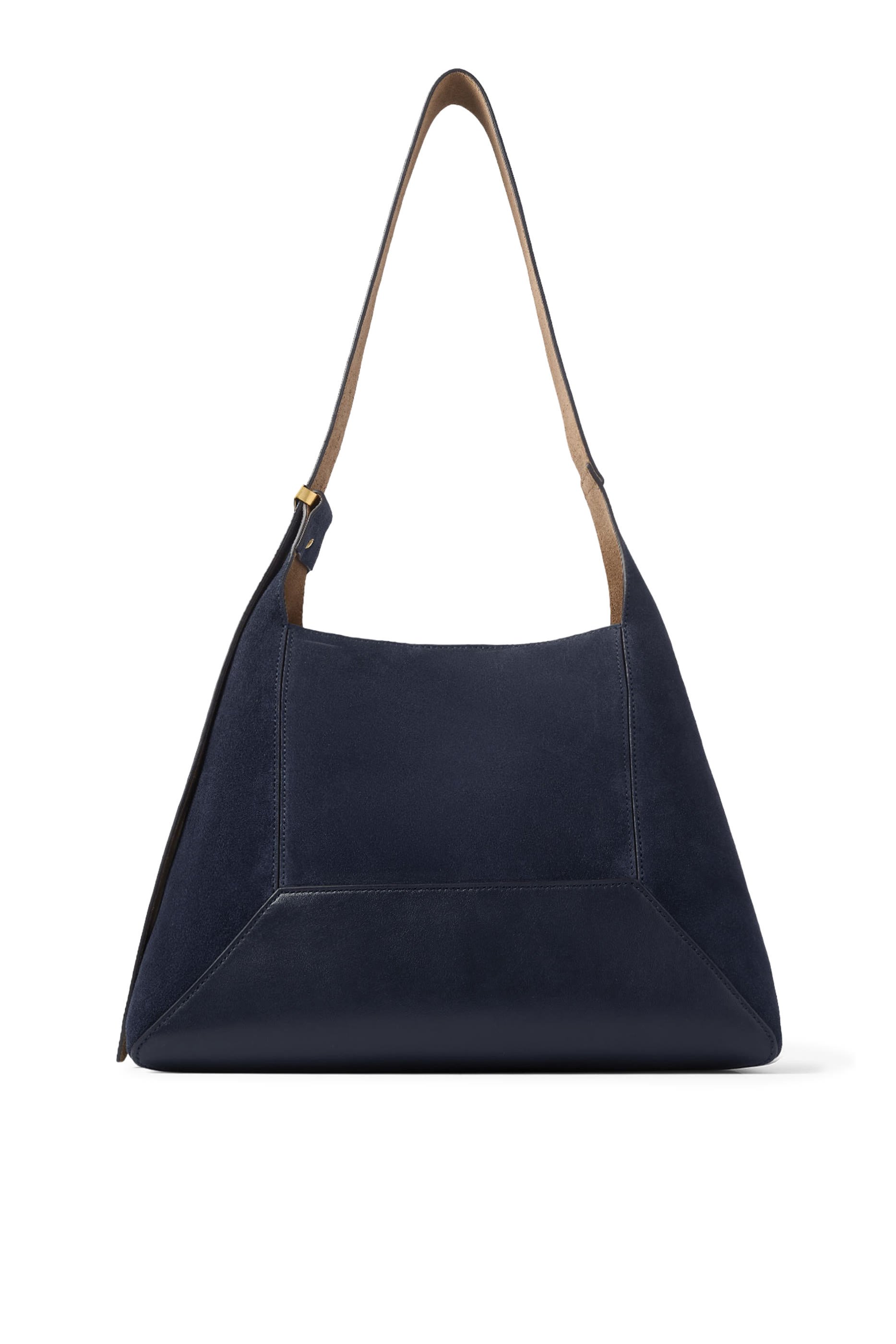 حقيبة هوبو صغيرة بتصميم معين متوسط