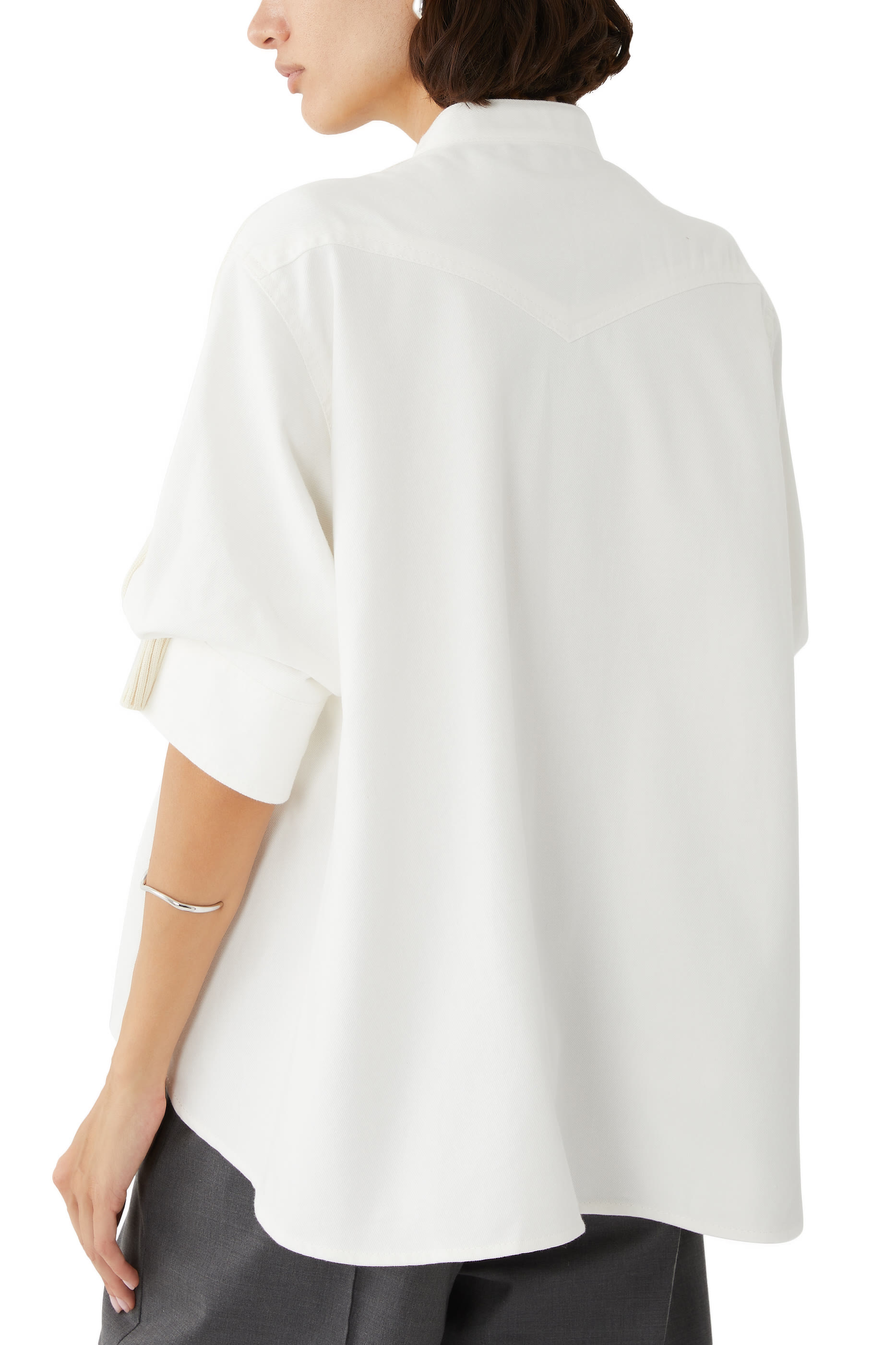 كارديغان دنيم x قماش منسوج