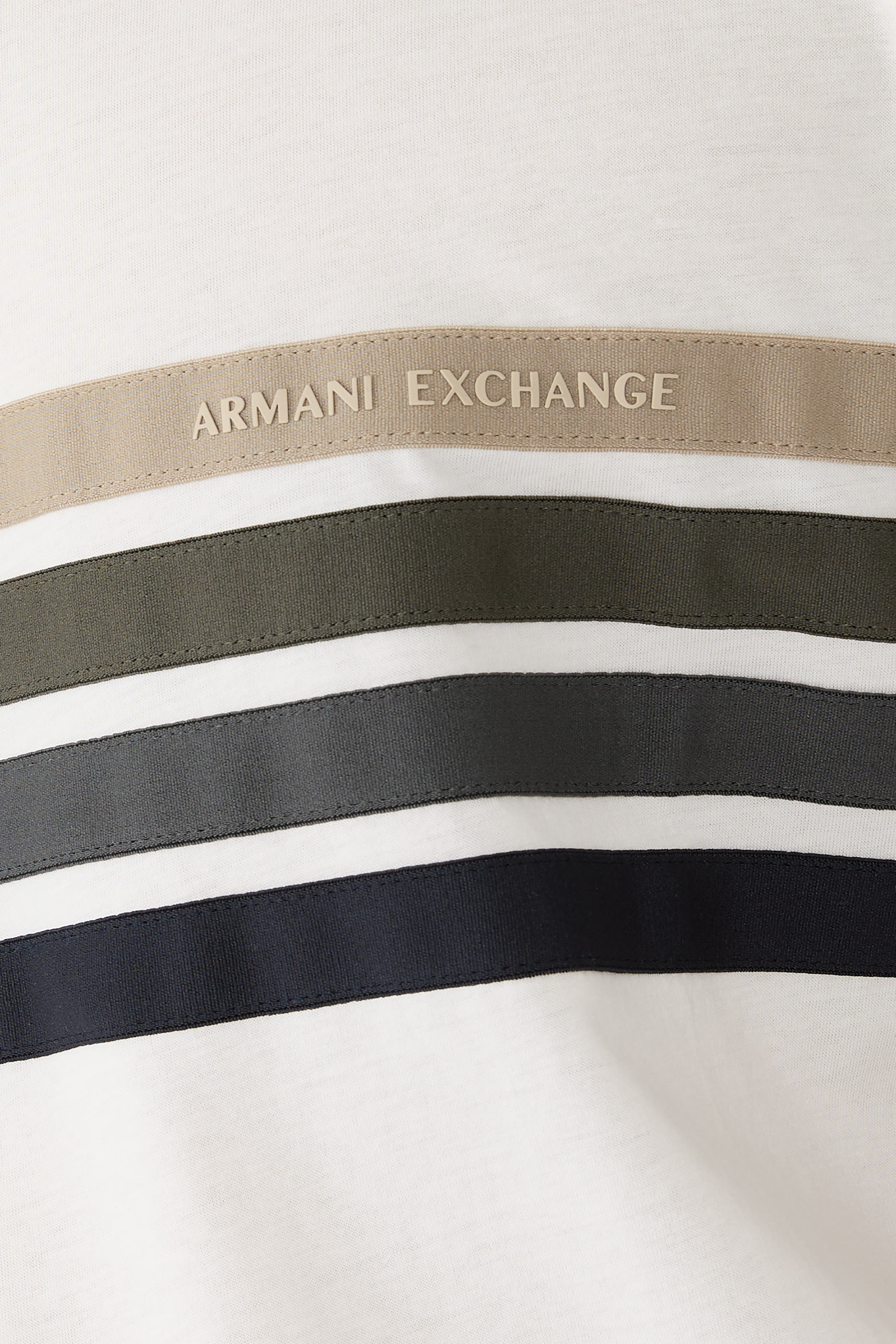 AX Logo Lined T-Shirt