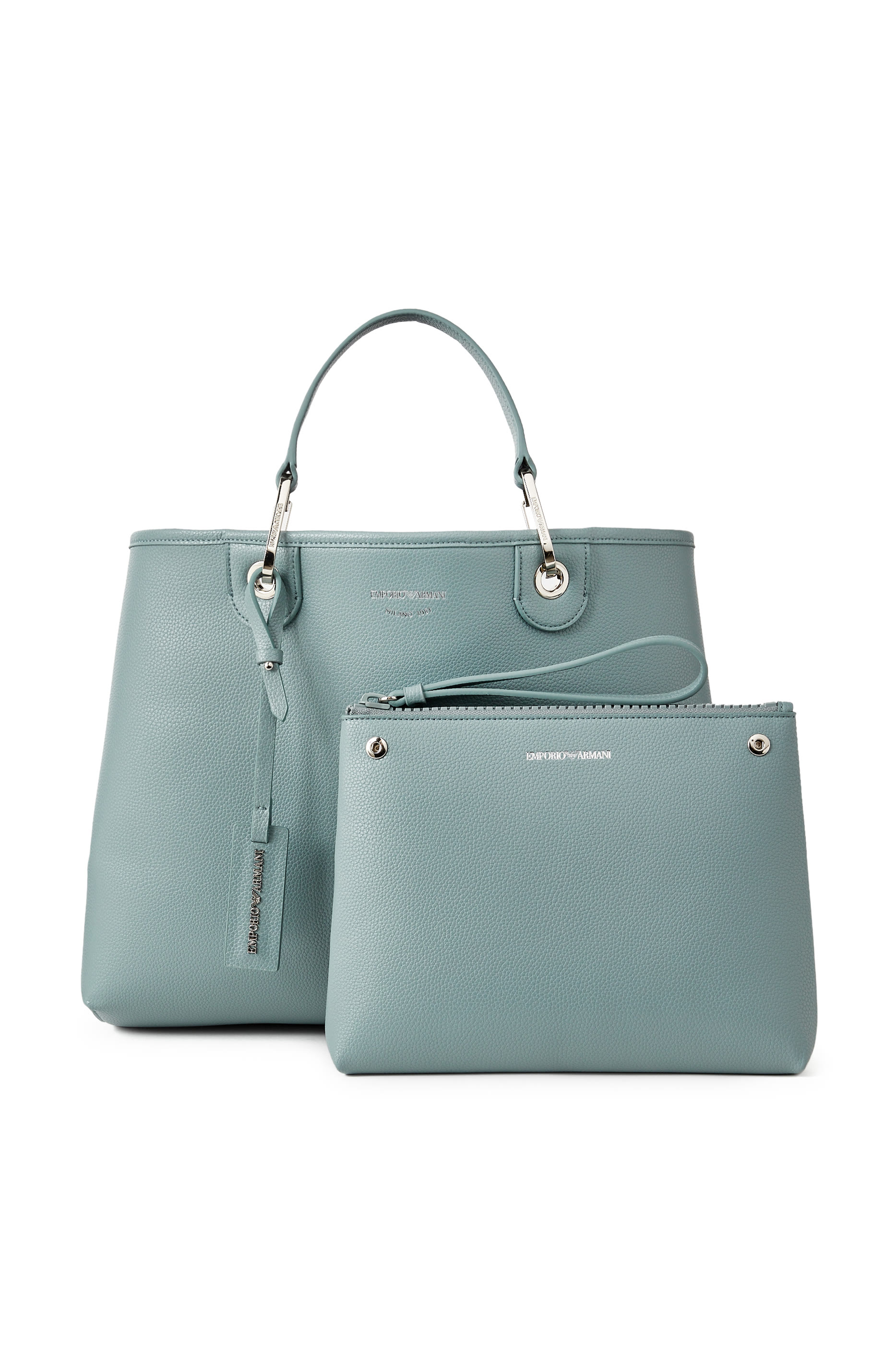 حقيبة يد بشعار الماركة