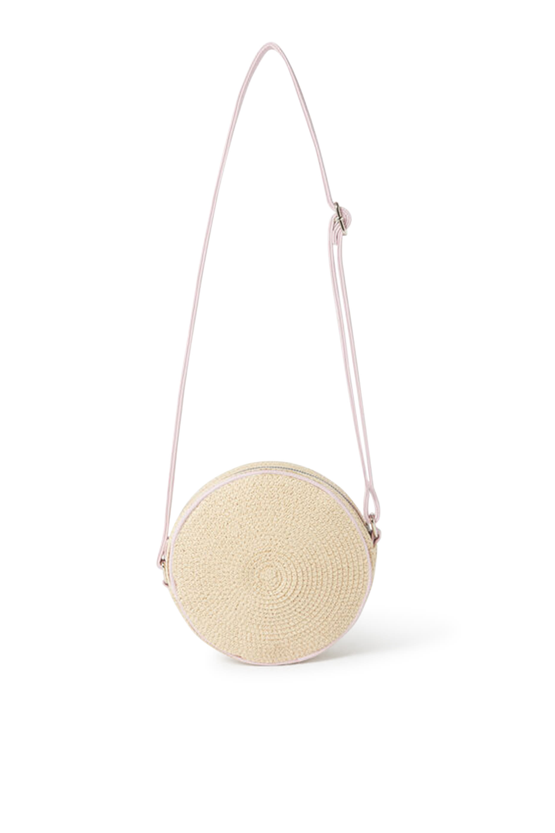 حقيبة بشعار الماركة منسوجة للأطفال