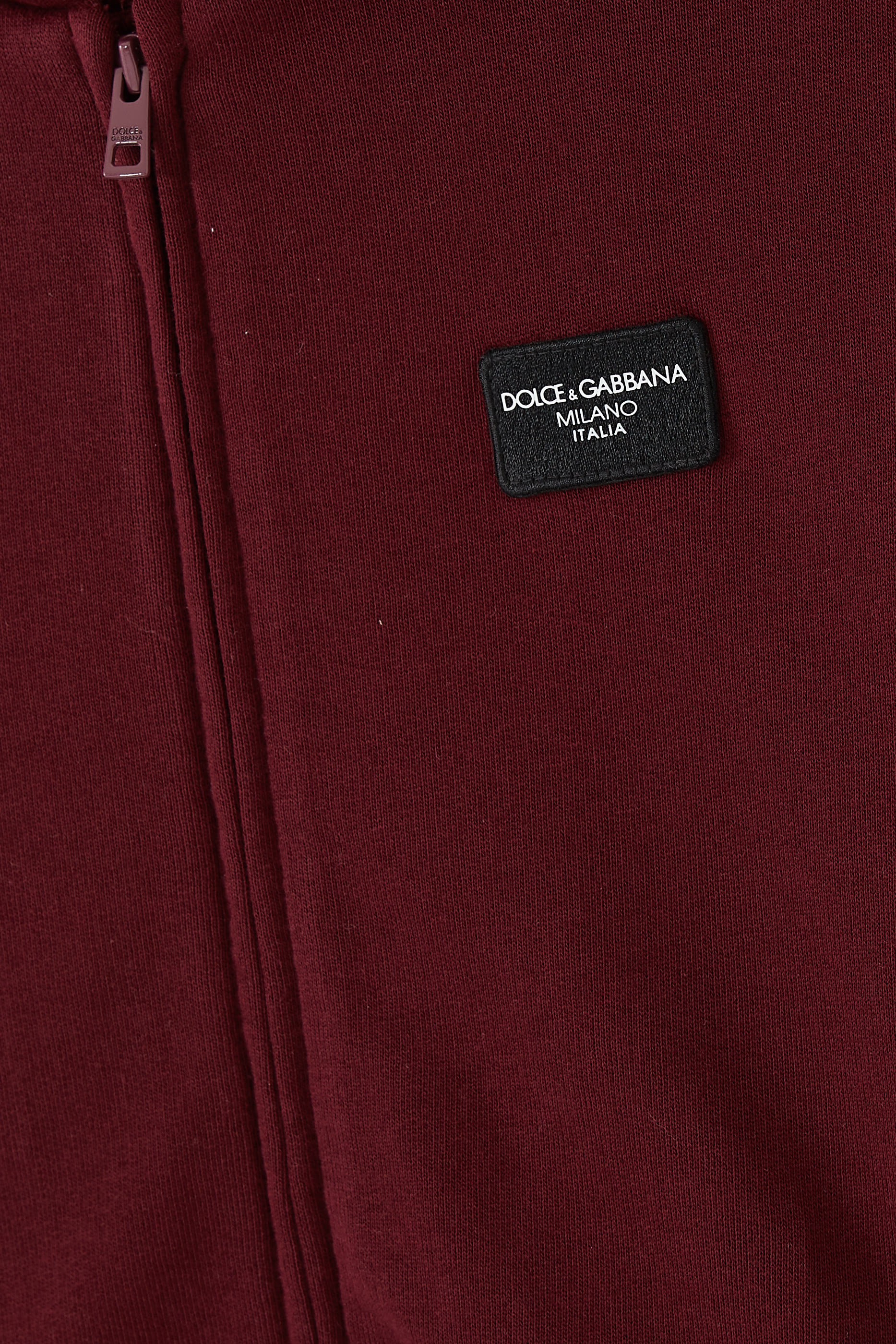 كارديجان بغطاء رأس مع سحاب وشعار الماركة للأطفال