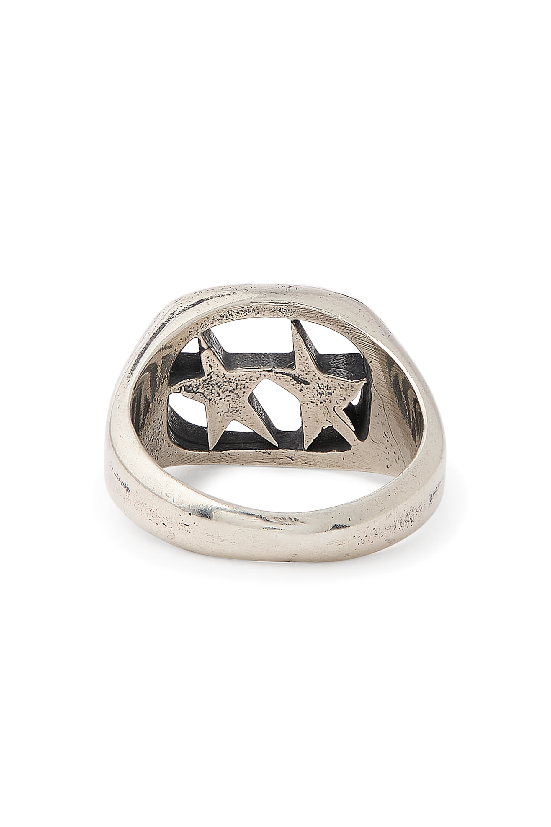 خاتم بإطار، فضة إسترلينية 925