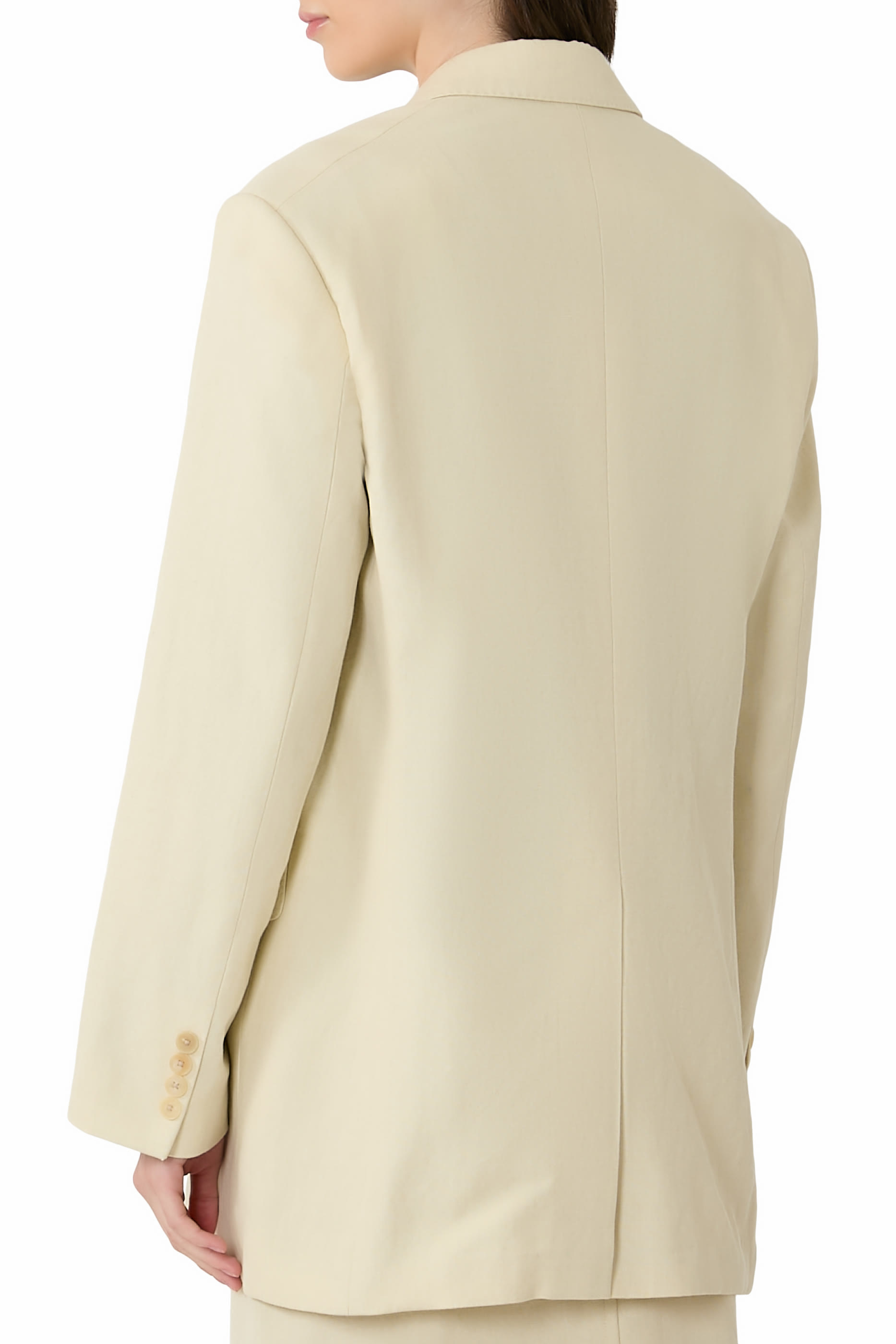 Wool Cotton Linen Ox Jacket 