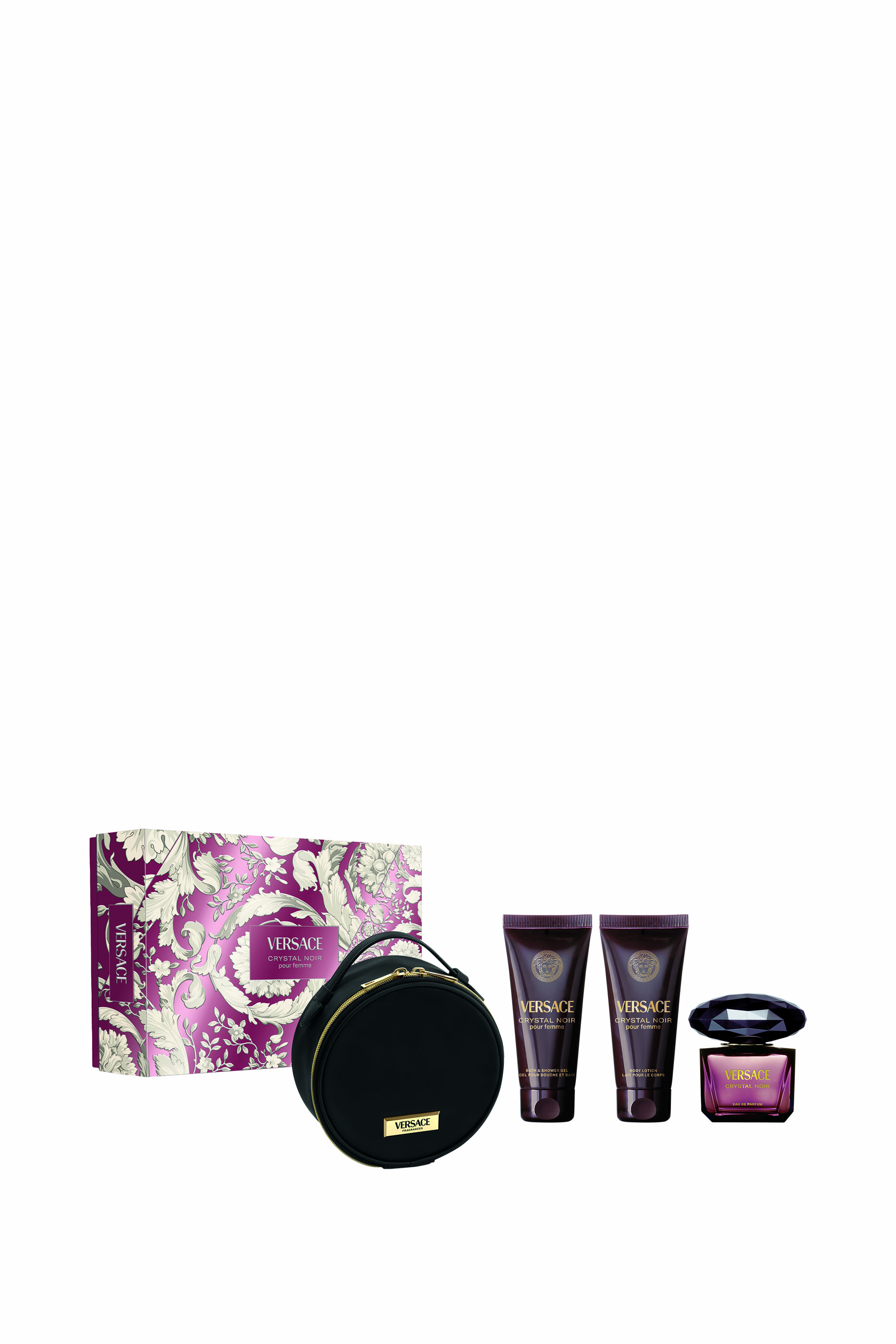 مجموعة هدايا أو دو بارفان كريستال نوار