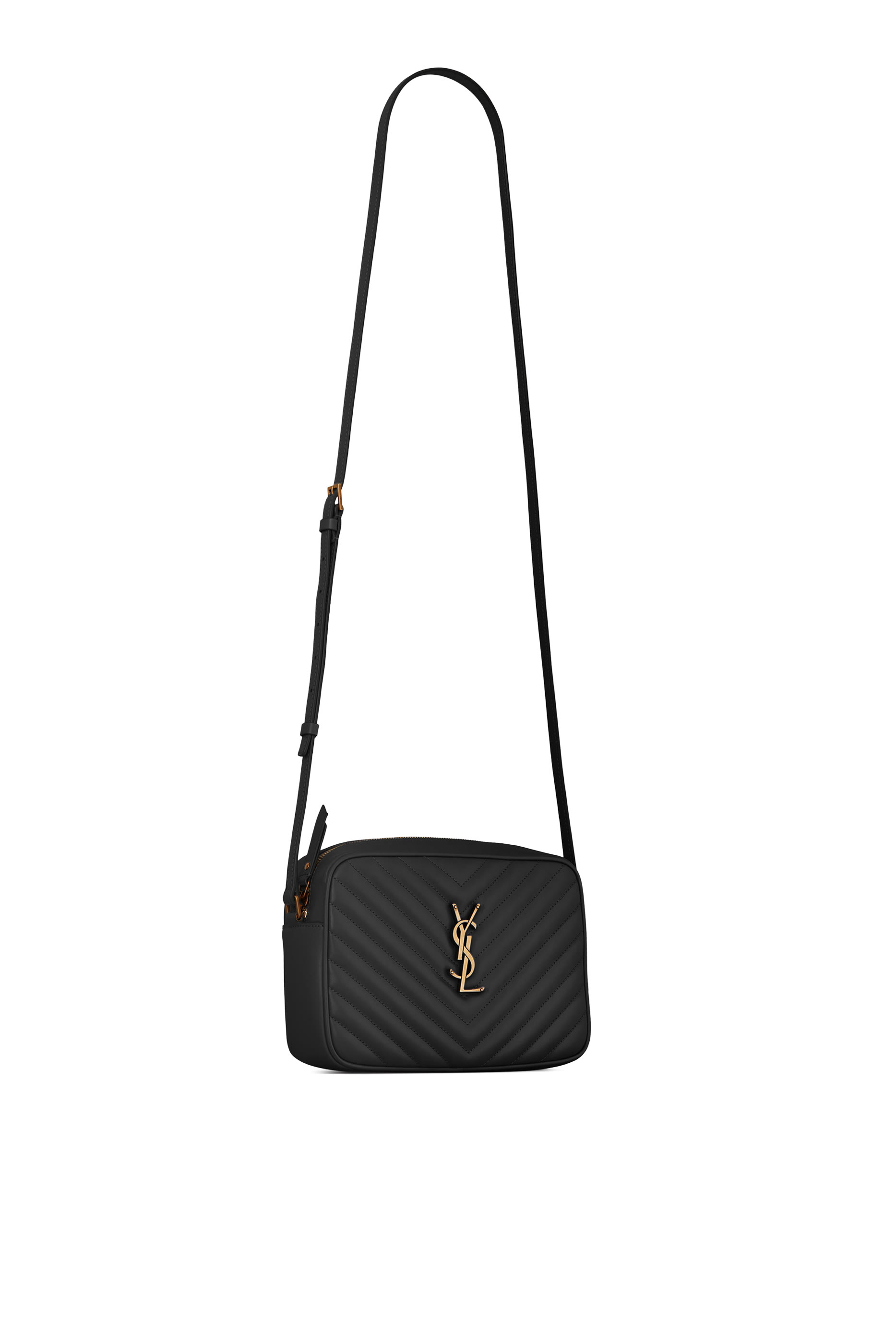 حقيبة كاميرا لو جلد مبطن 