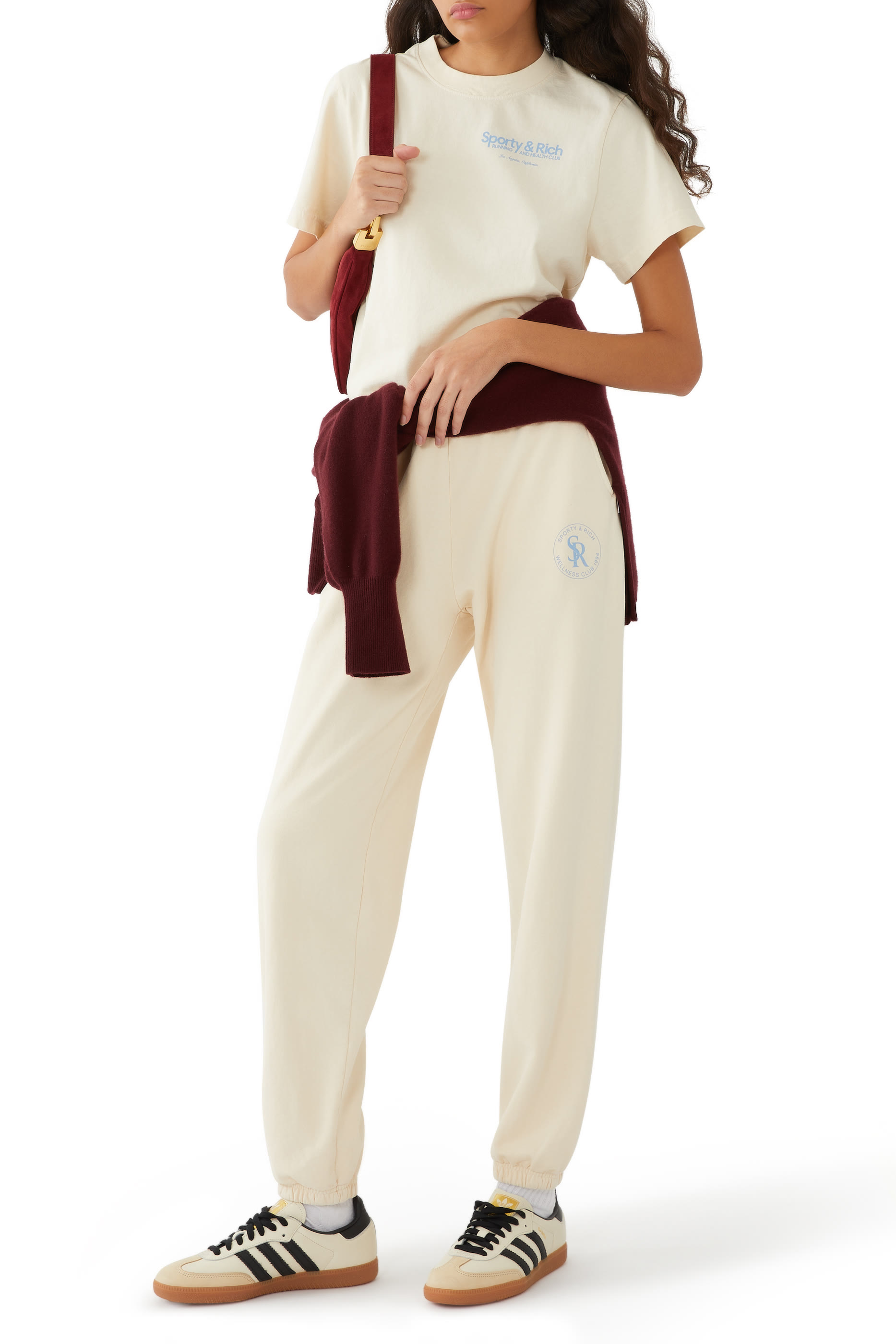 بنطال رياضي بشعار الماركة