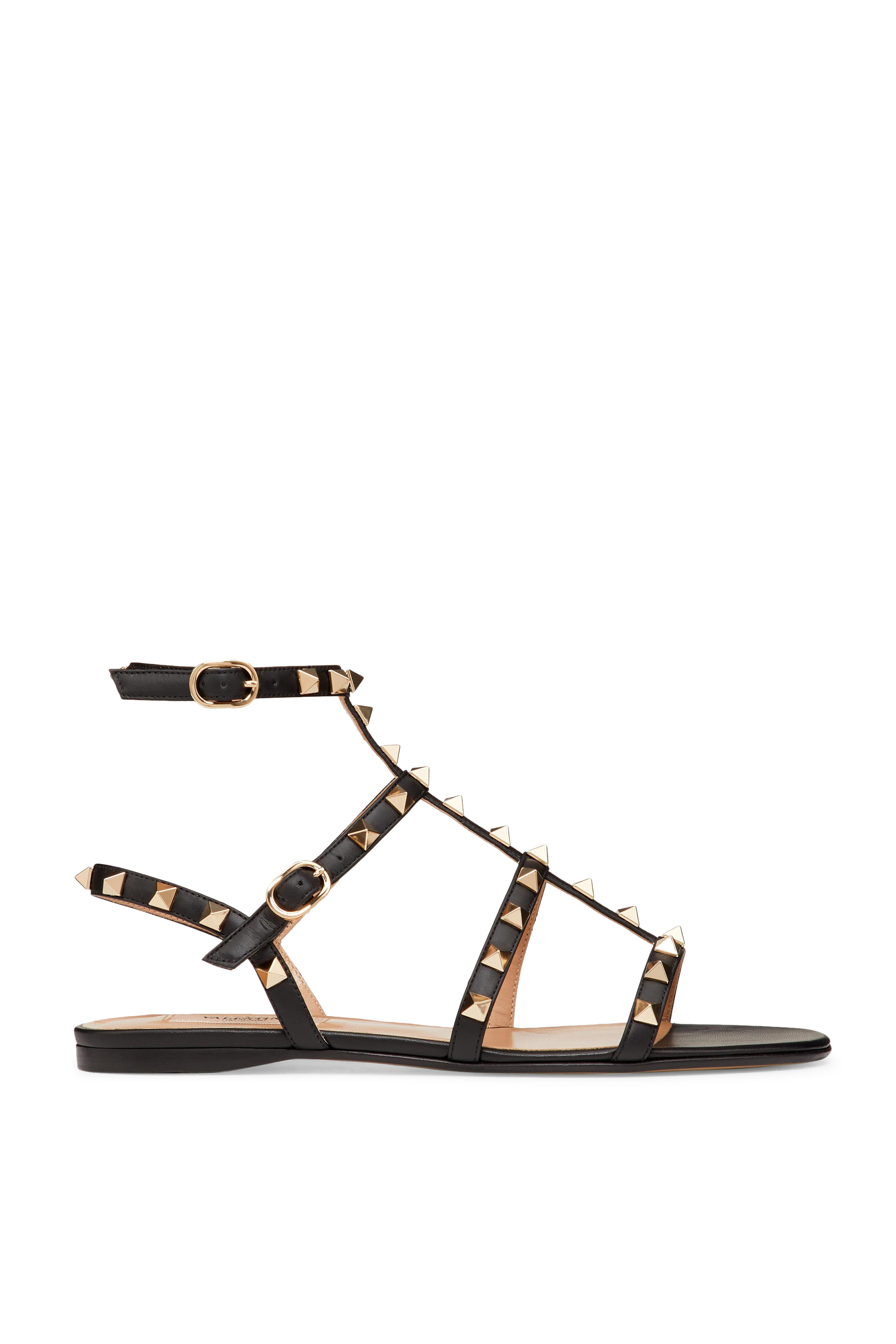 صندل بتصميم جلاديتور مرصع بحلي هرمية