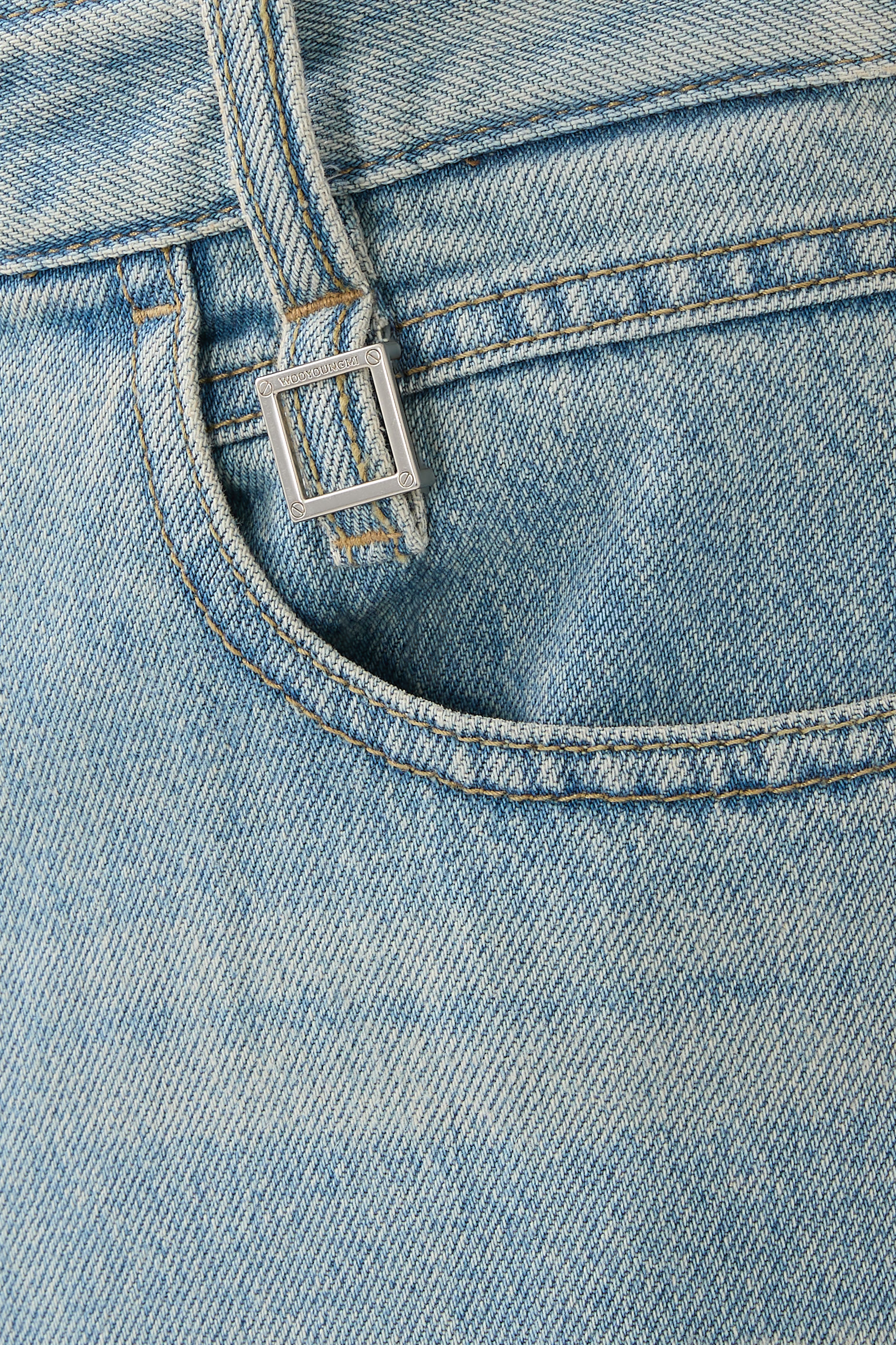 بنطال دنيم نيو بقصة مستقيمة