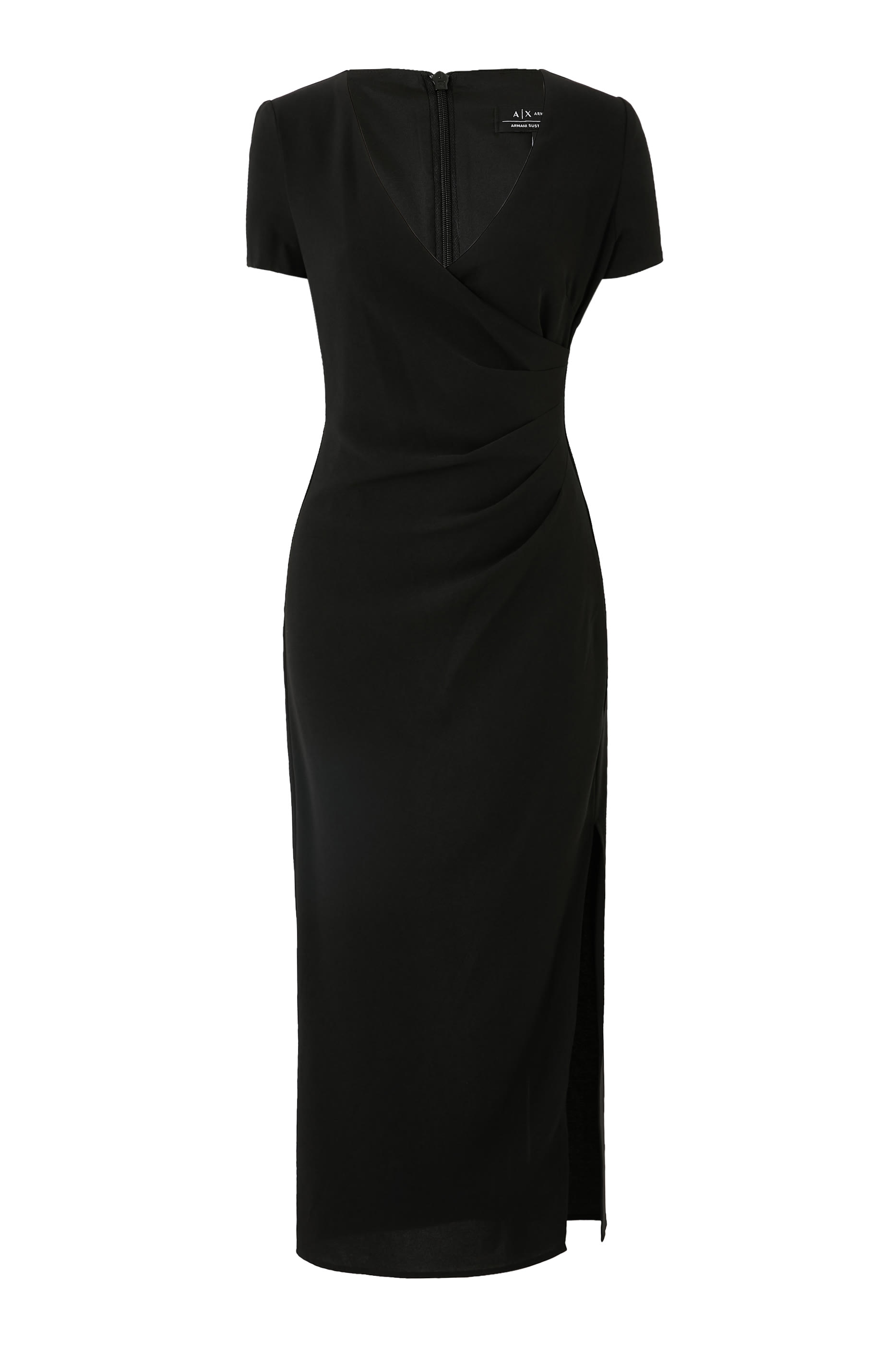 فستان بياقة على شكل حرف V