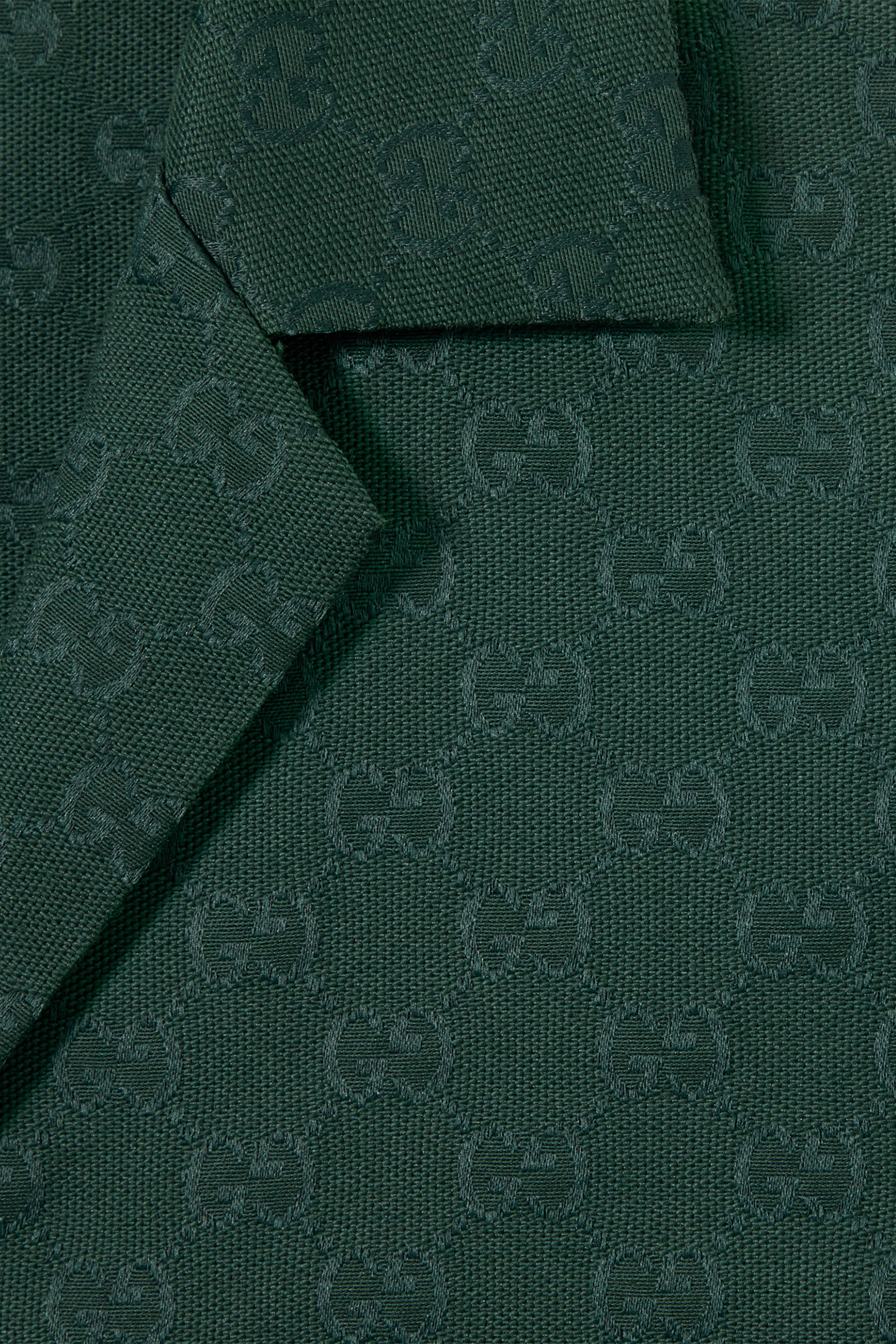 قميص قماش قنب بنقشة حرفي شعار الماركة