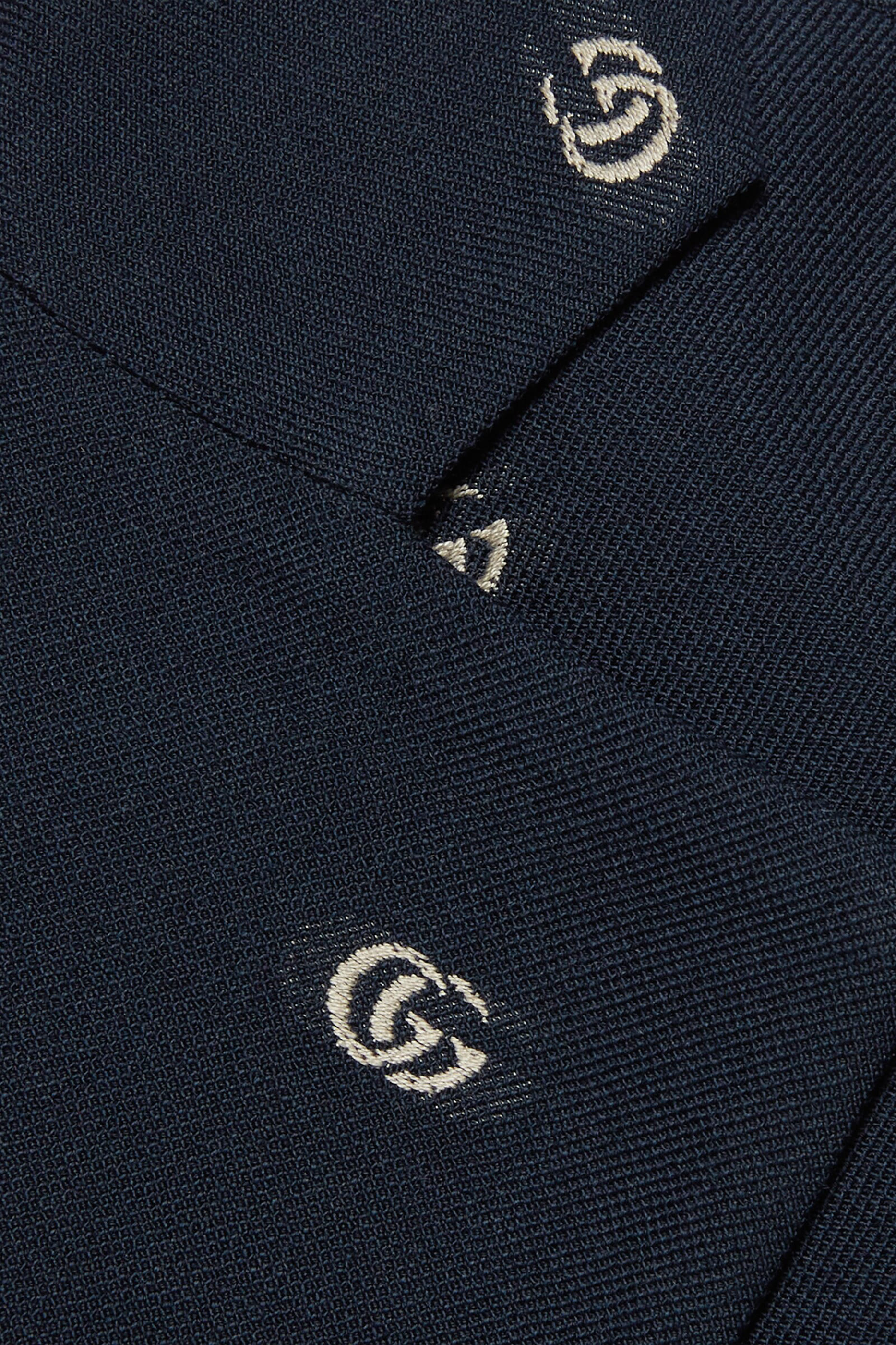 جاكيت صوف للأطفال بحرفي شعار الماركة