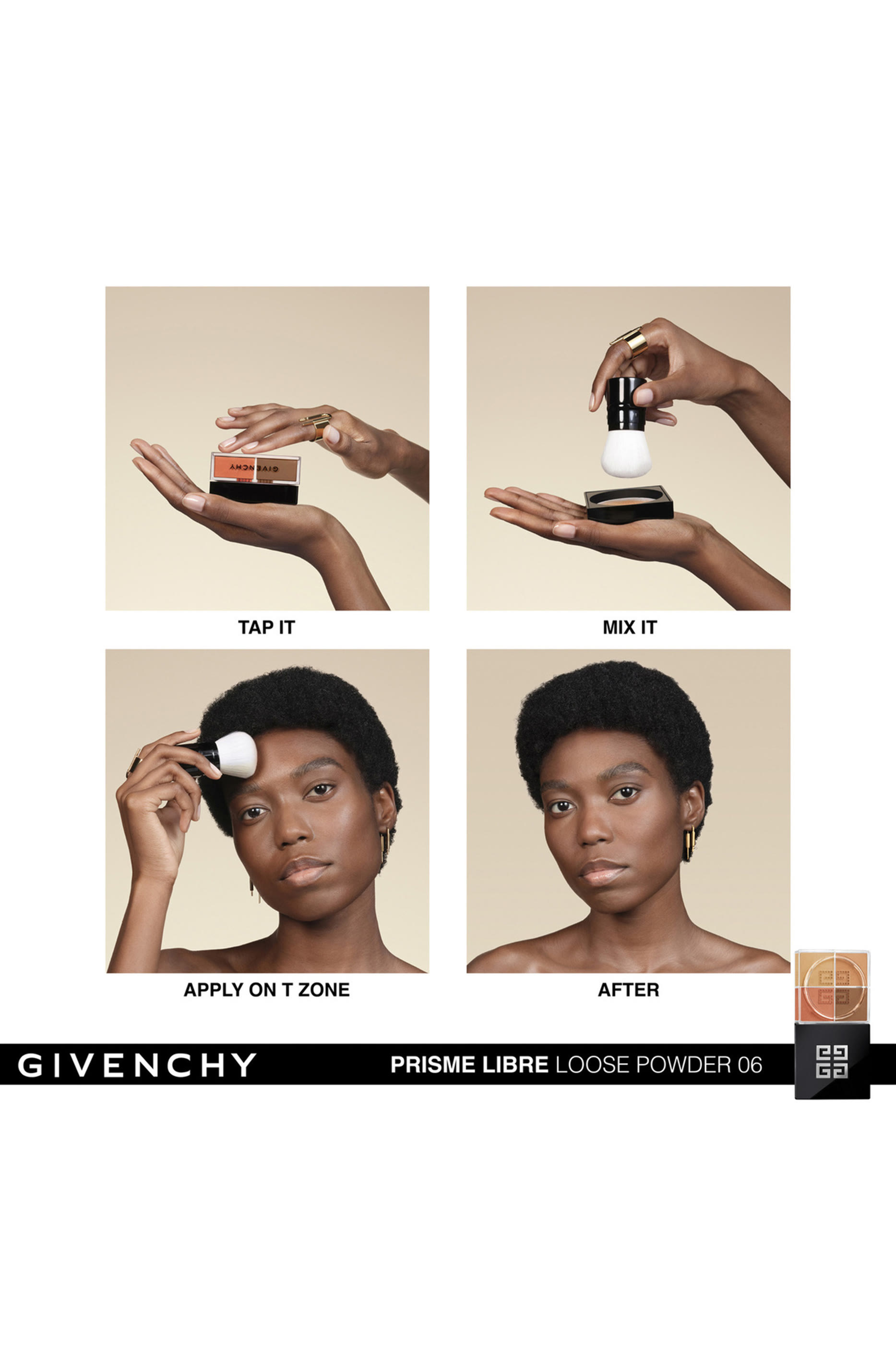 بودرة بريزم ليبر سائبة بأربعة ألوان