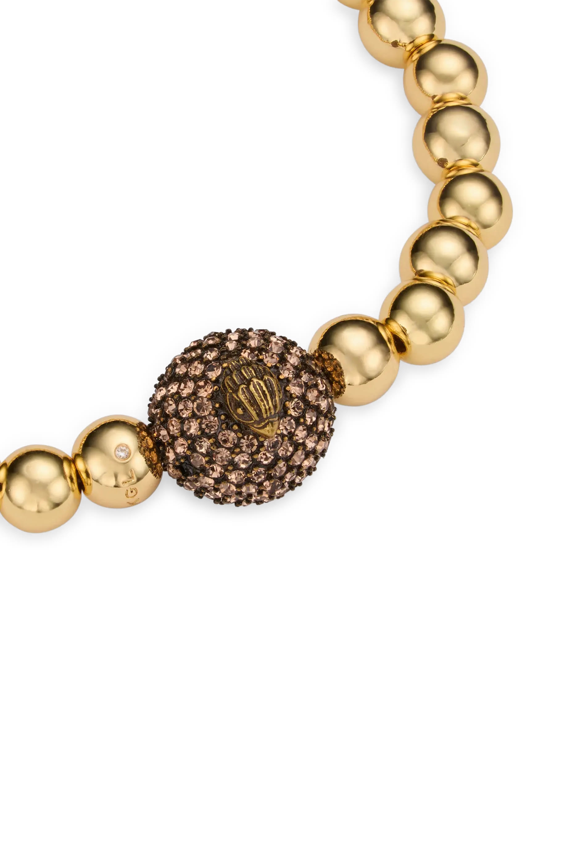 سوار مزين بخرز وحلية رأس النسر