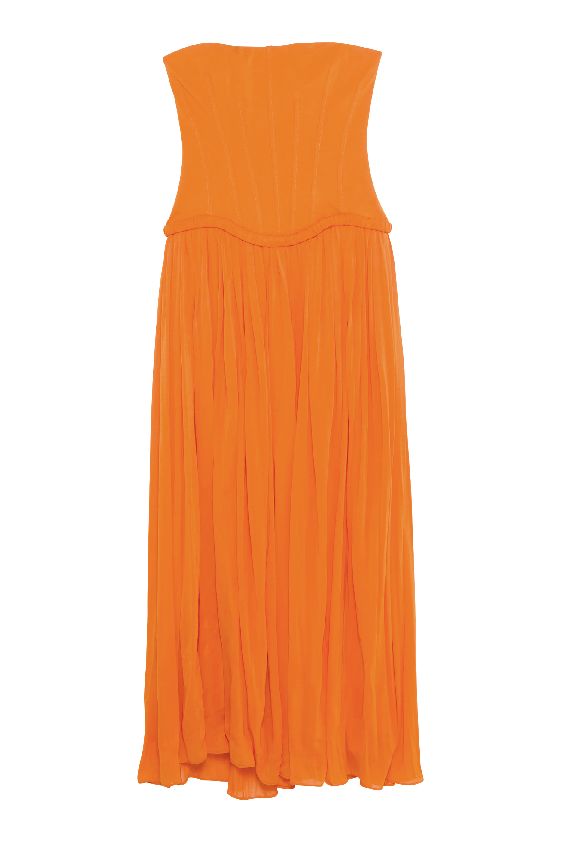 فستان أداليس بلا حمالات جيرسيه