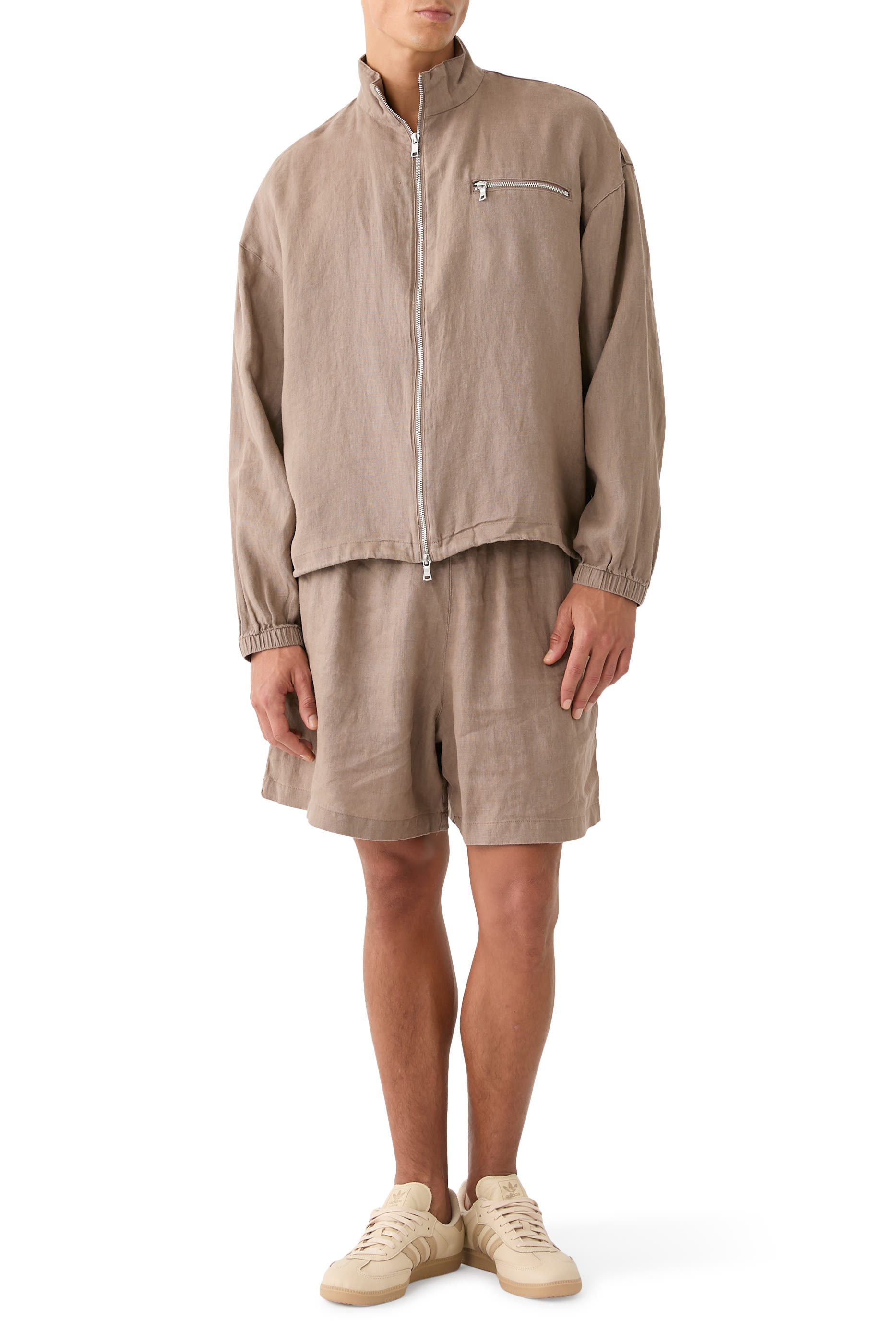 جاكيت رياضي كتان