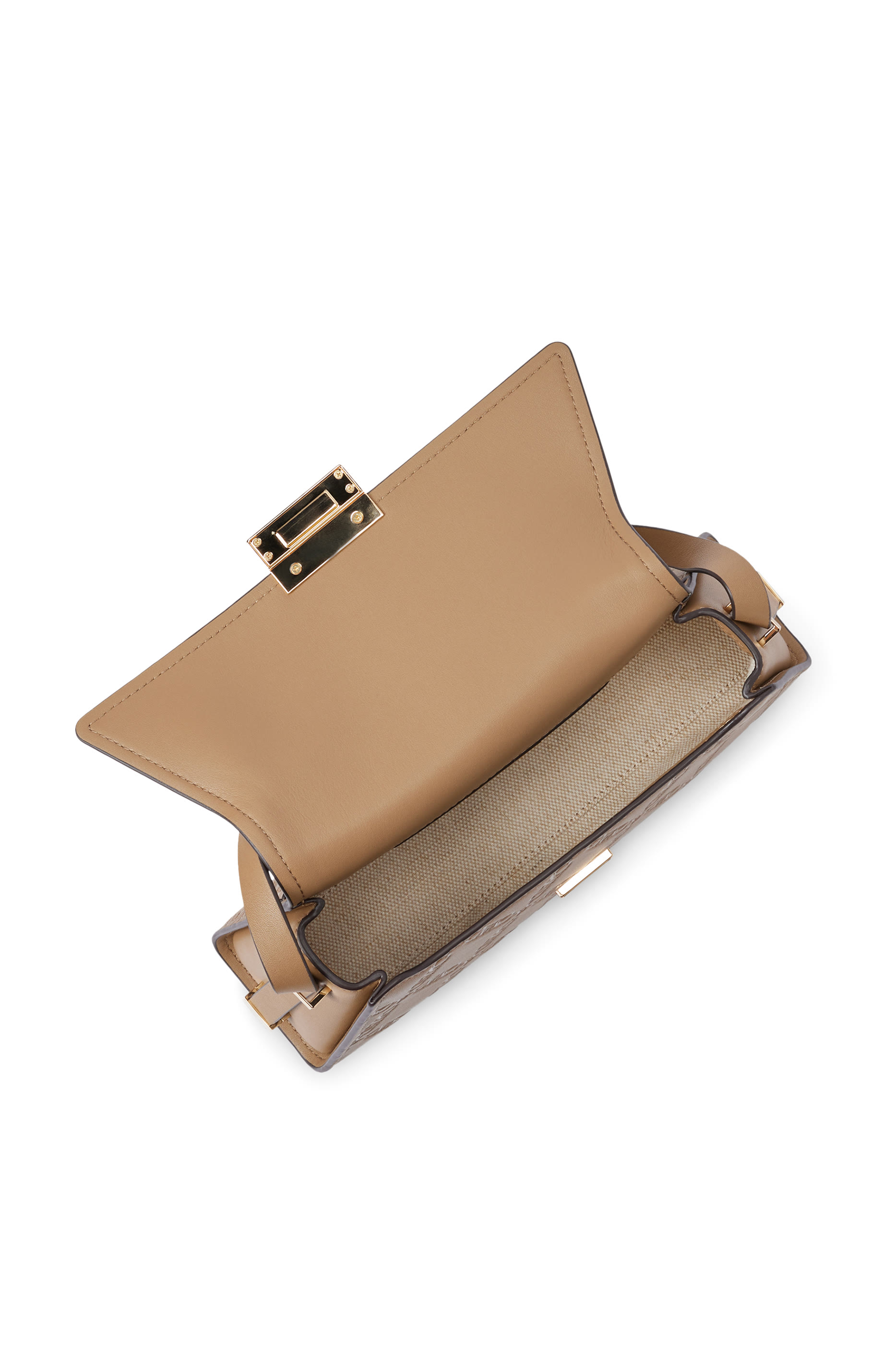 حقيبة كتف لودلو متوسطة جلد