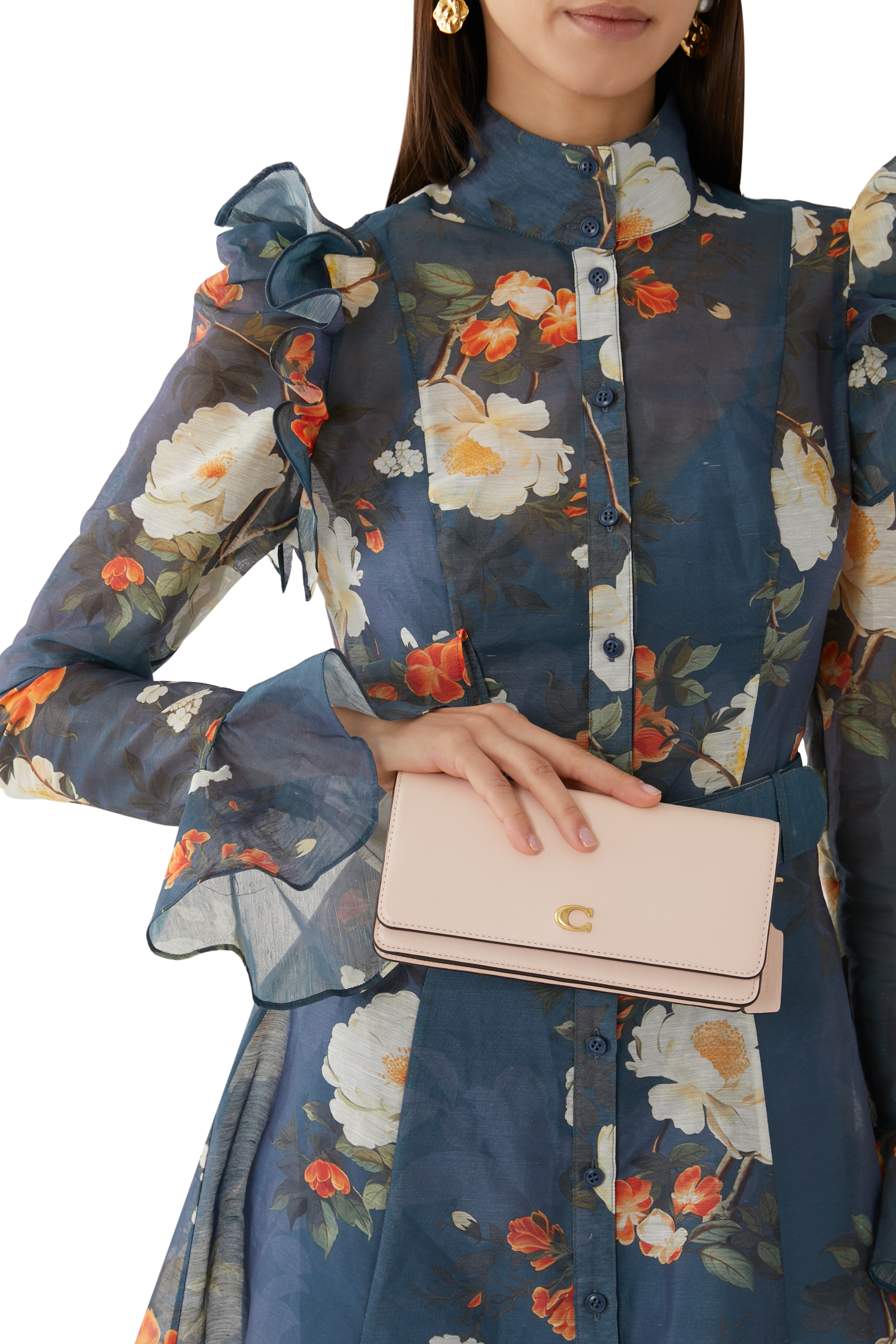 محفظة إيفى طويلة بسلسلة