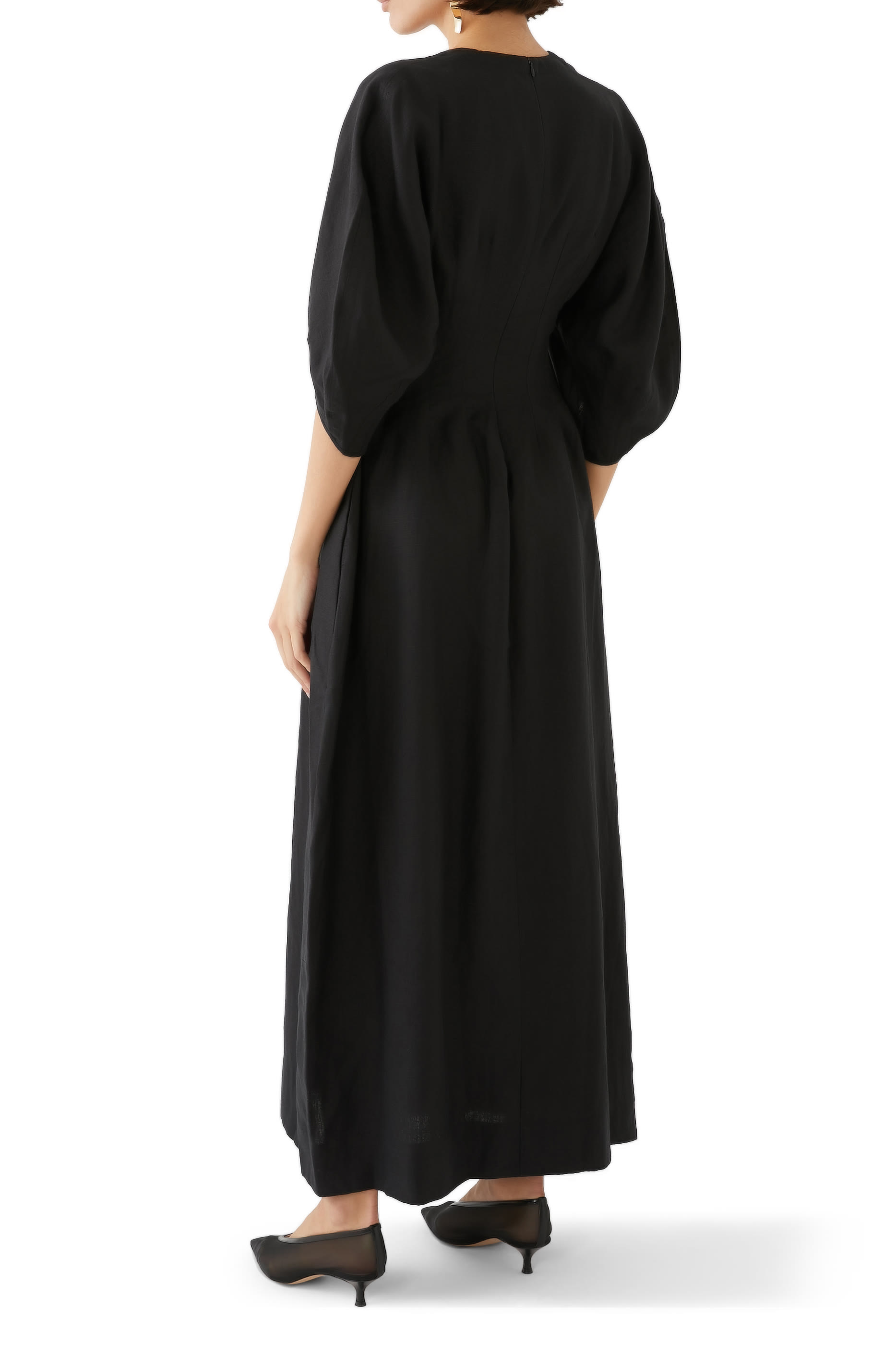 فستان سولاي طويل