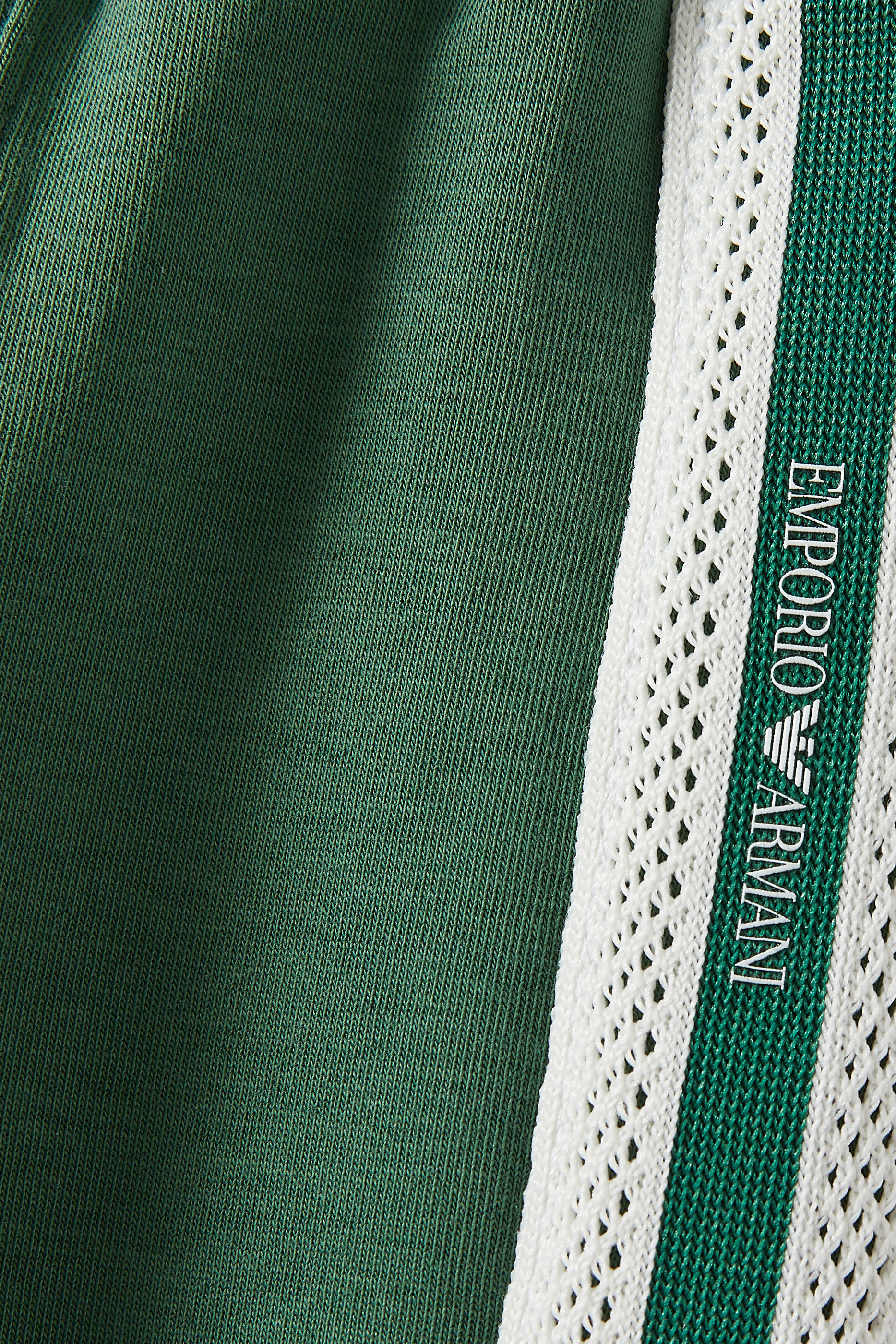 بنطال رياضي بشريط بشعار الماركة جيرسيه مزدوج للأطفال