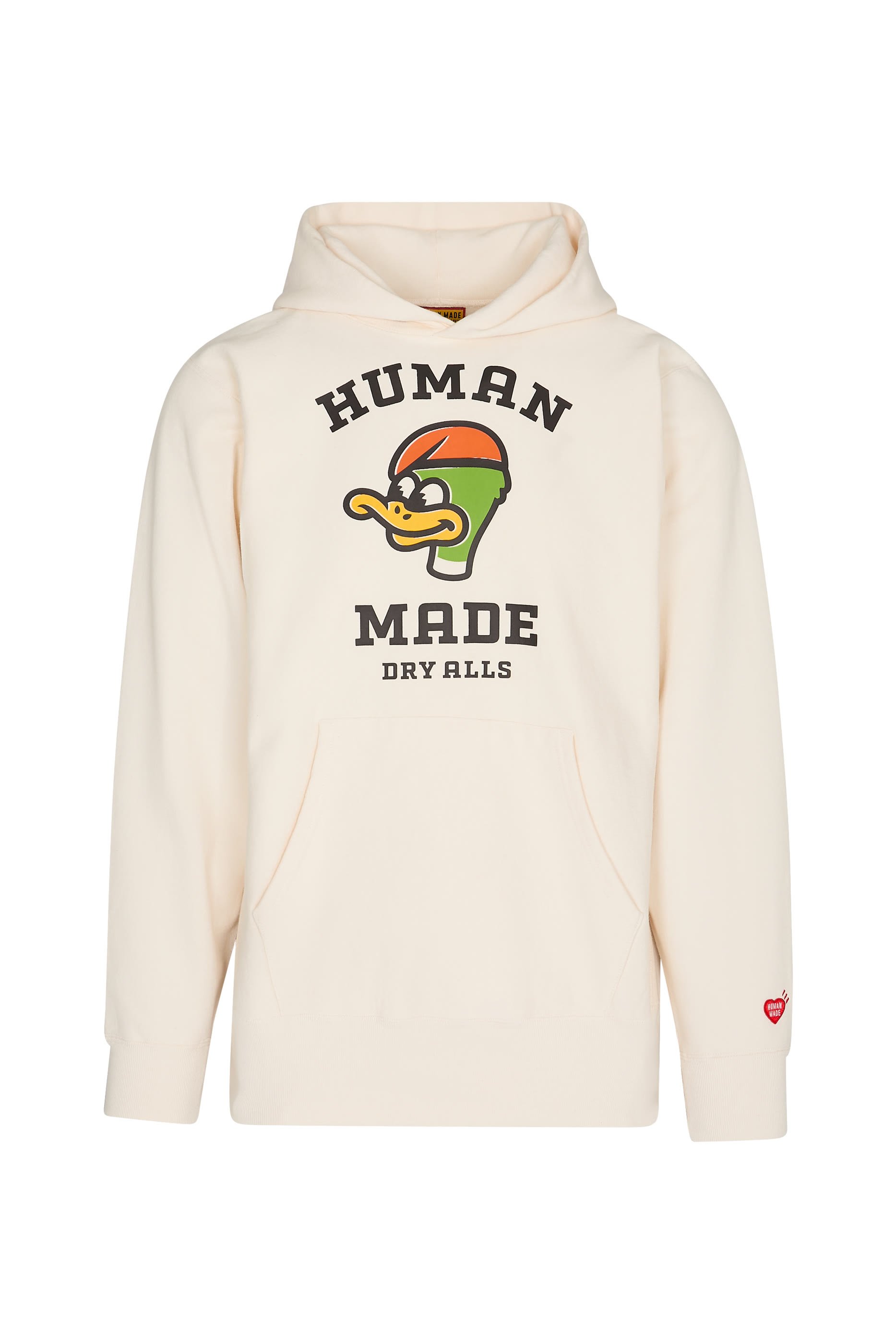 هودي بشعار الماركة قماش ثقيل الوزن