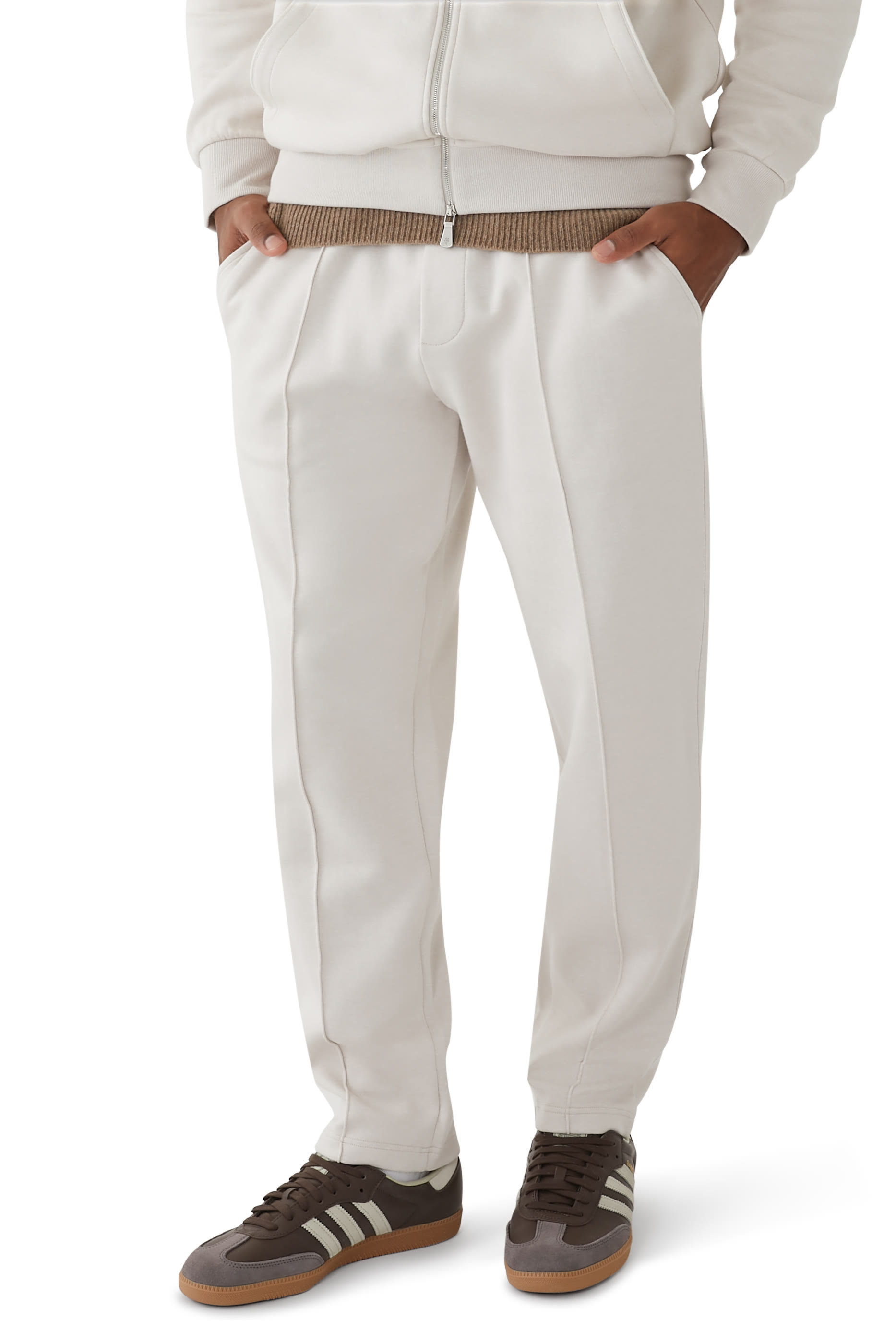 سنيكرز سامبا او جي أسفل الكاحل جلد وشمواه