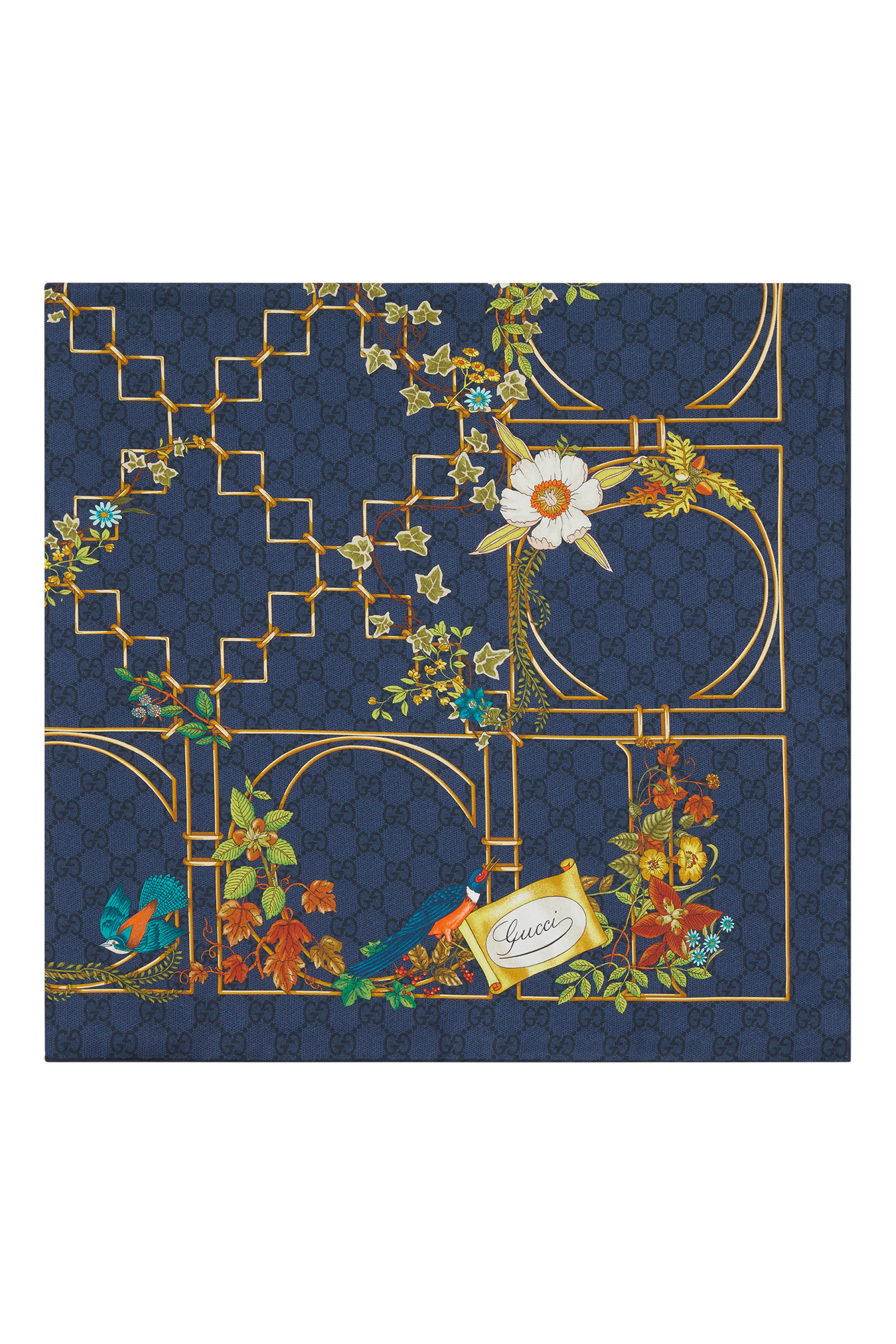 وشاح بنقشة حرير تويل