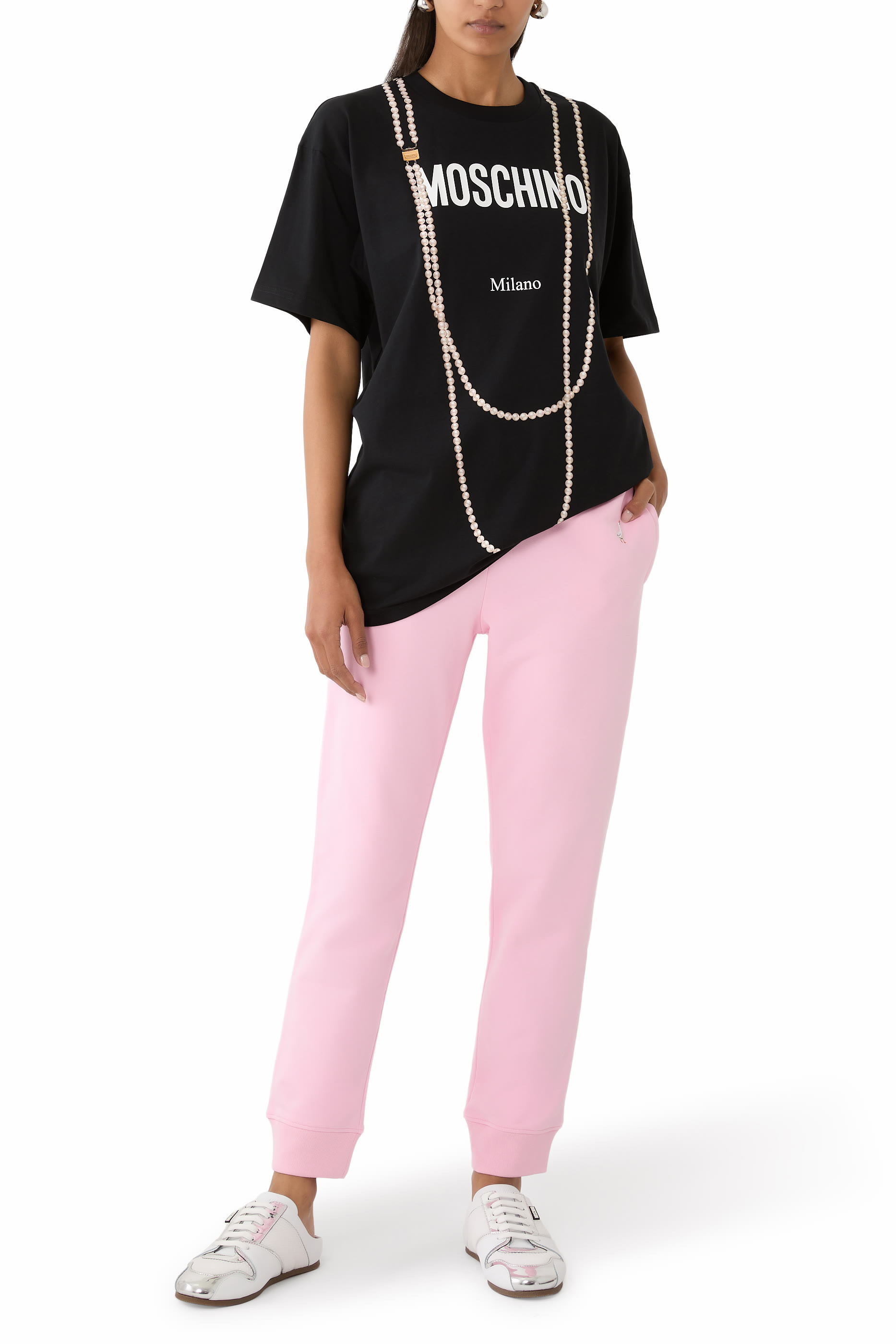 بنطال رياضي أركايف بنقشة إوزة قطن عضوي