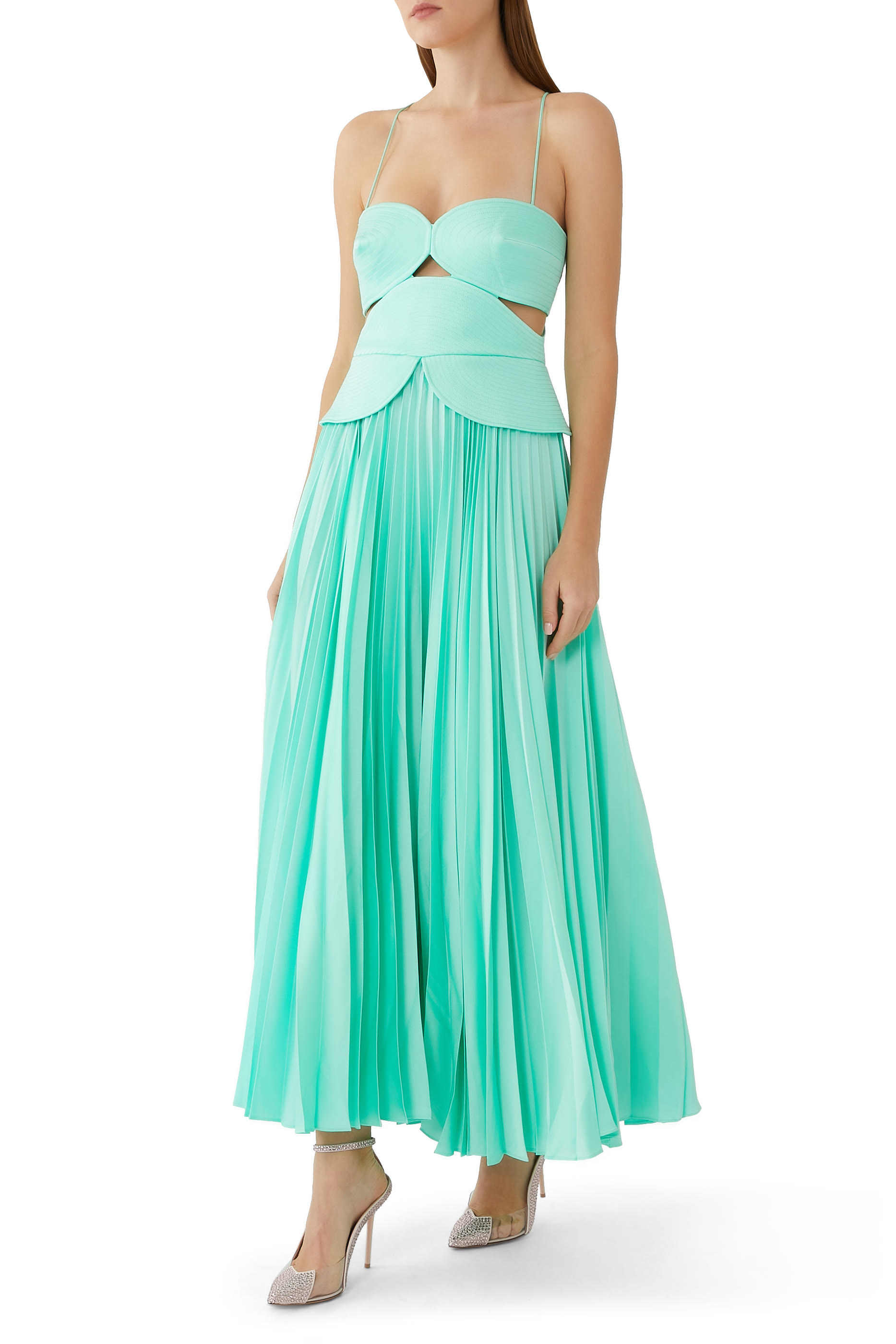 فستان أثولتون متوسط الطول