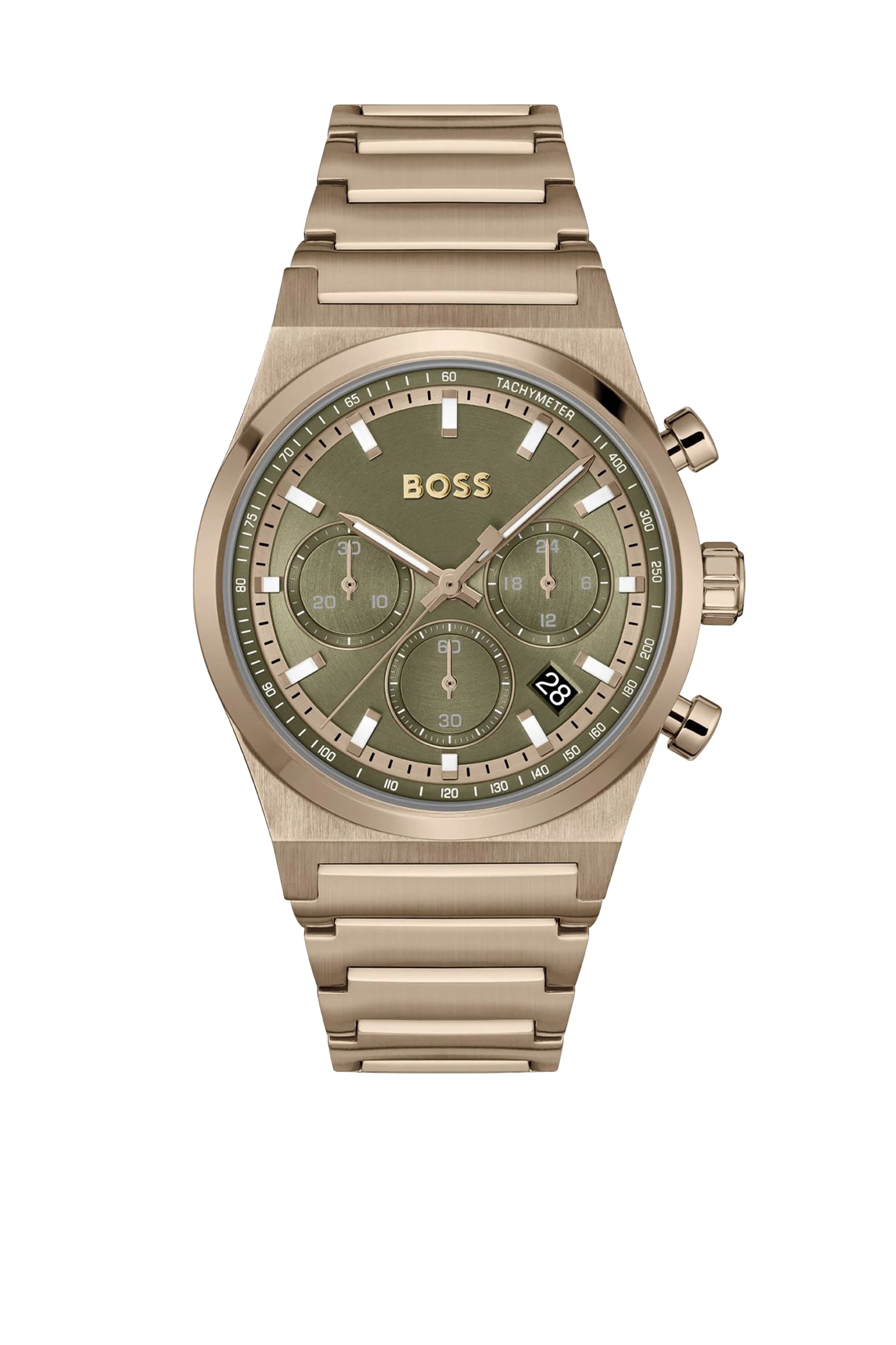 ساعة كرونوغراف كاندور كرونو بمينا أخضر