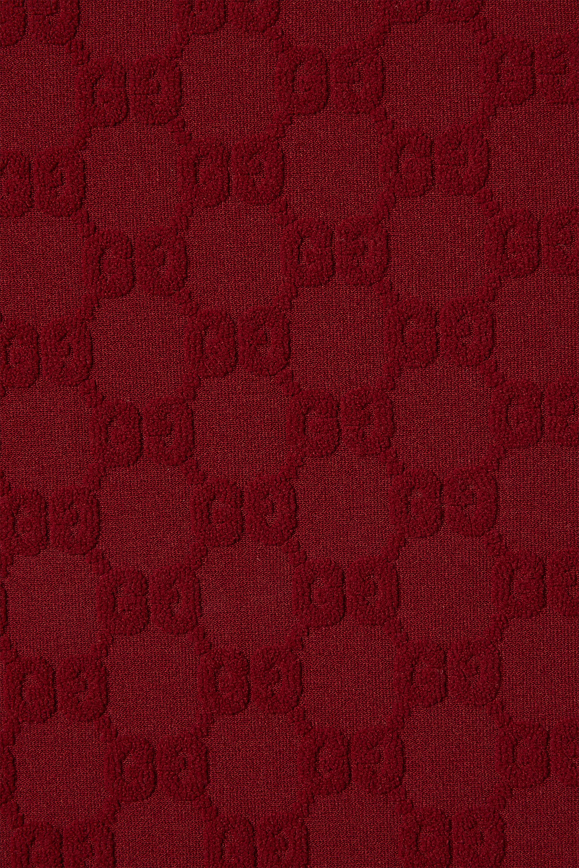 بدلة سباحة بشعار الماركة قماش تيري جاكار جيرسيه