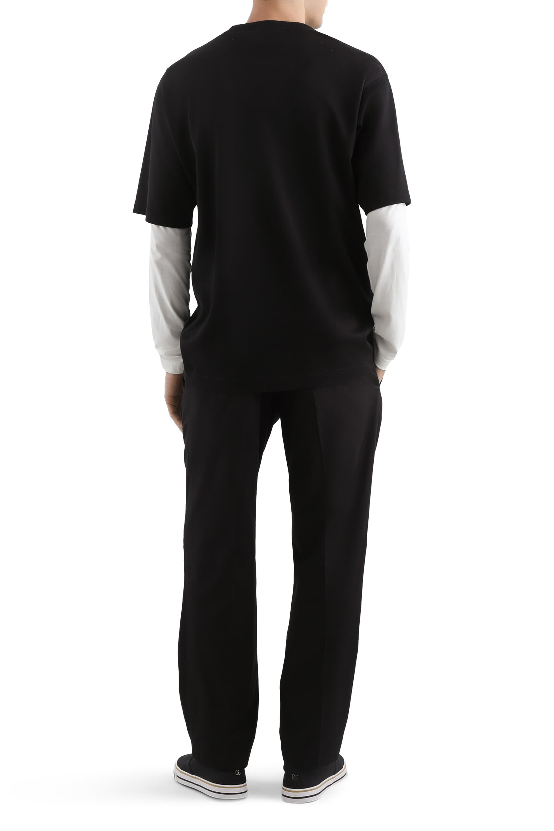 تيشيرت قطن بشعار الماركة