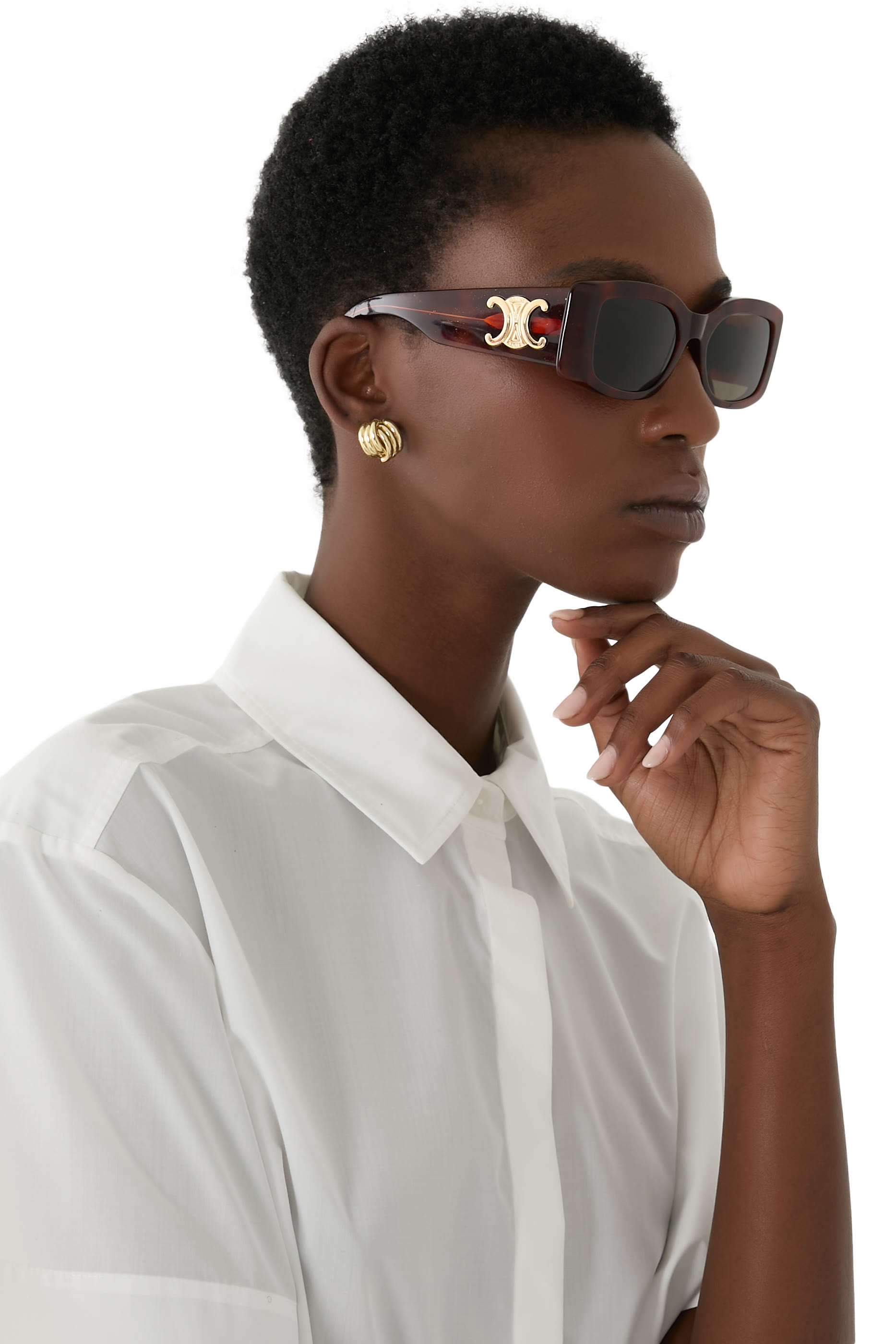 نظارة شمسية اكس ال 01 بشعار الماركة