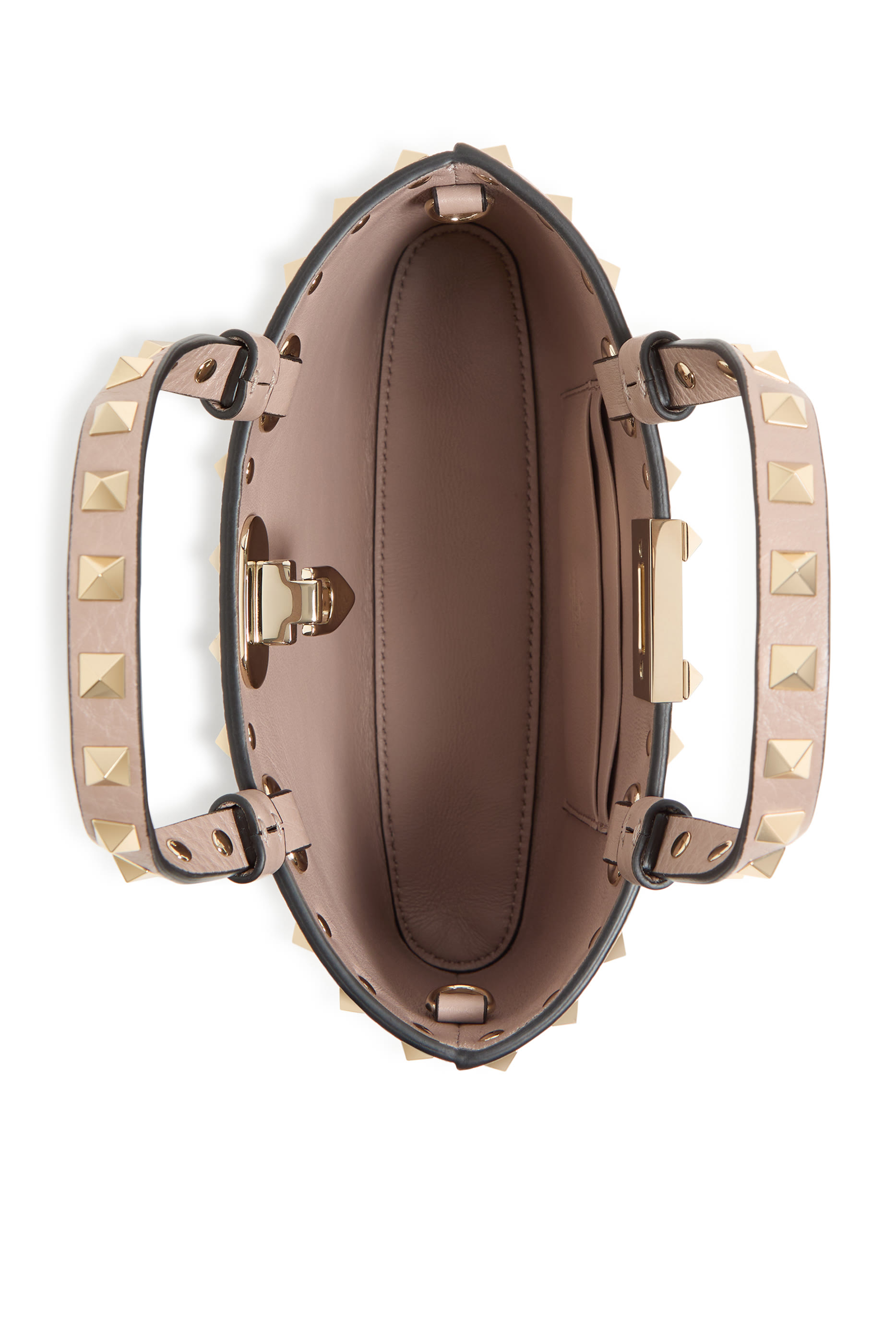 حقيبة يد صغيرة بحلي هرمية