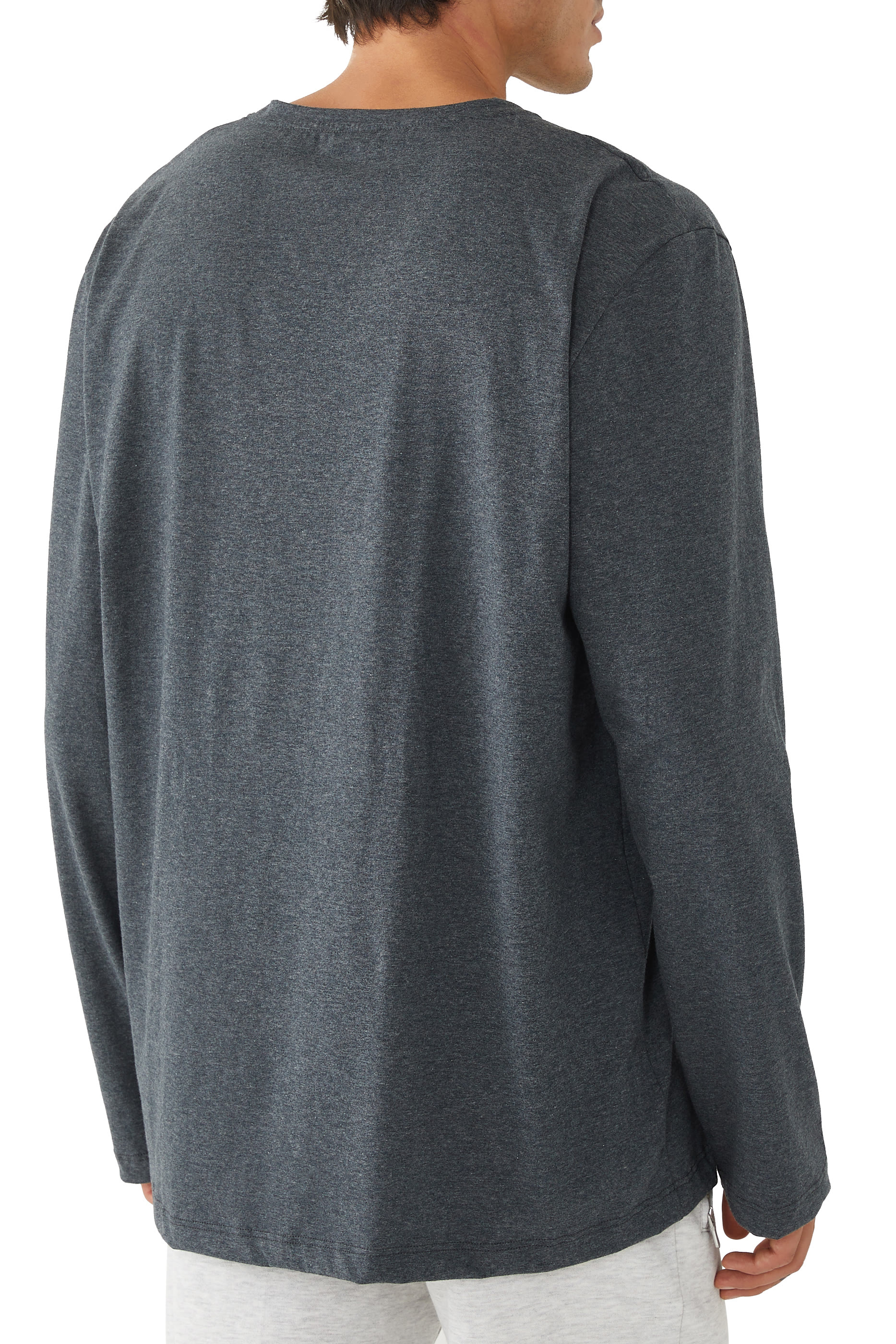 قميص بيجاما بأكمام طويلة