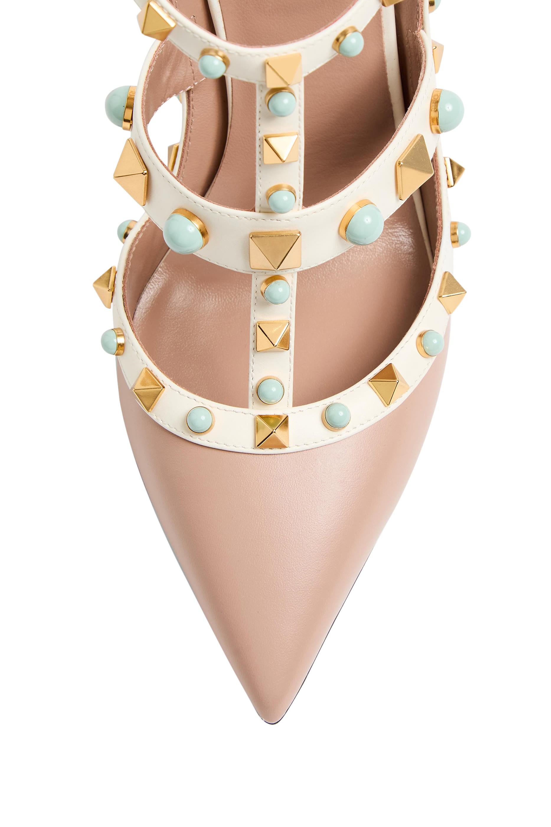 حذاء كلاسيك 40 مزين بحلي هرمية