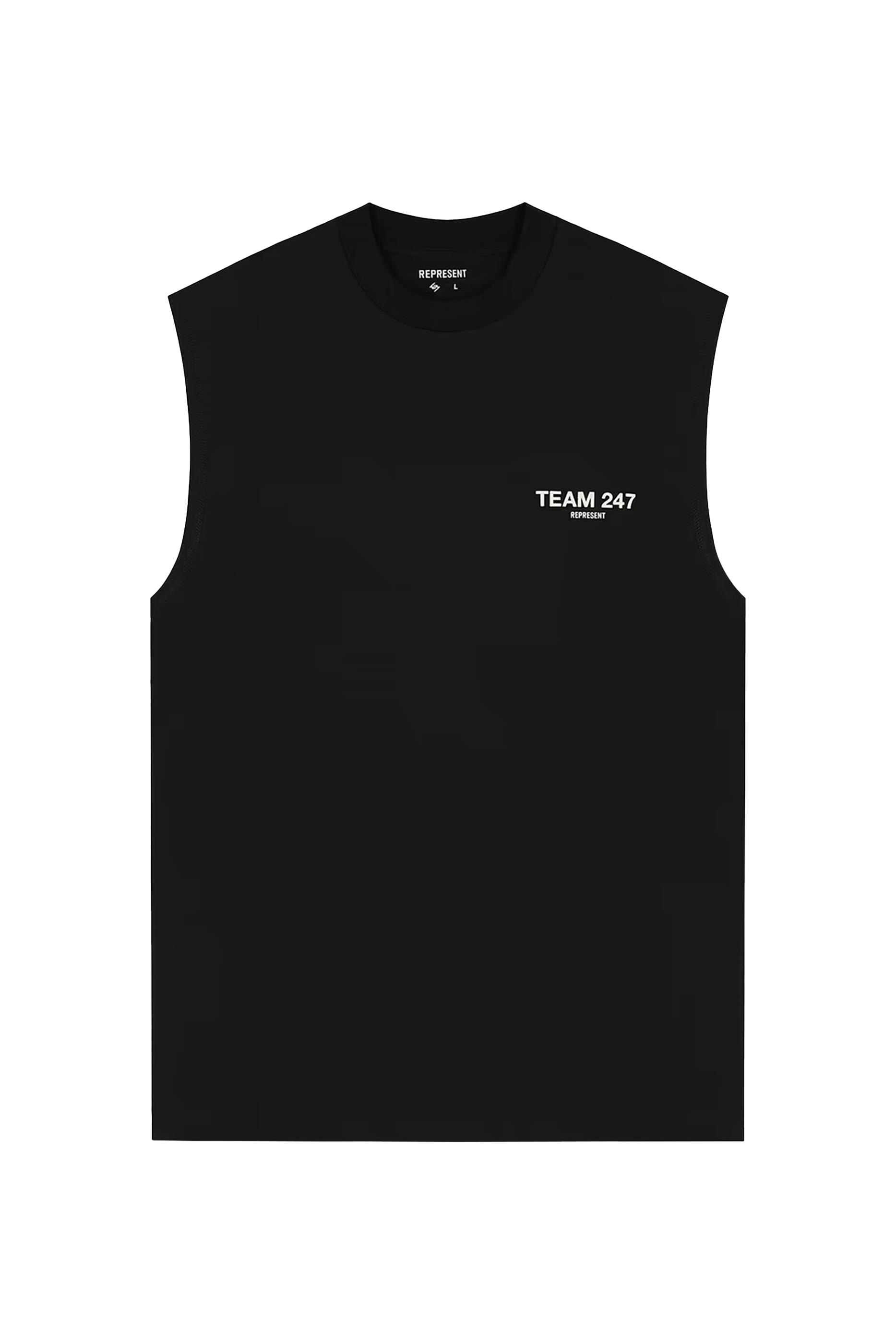 بلوزة بقصة فضفاضة بلا أكمام ونقشة تيم 247