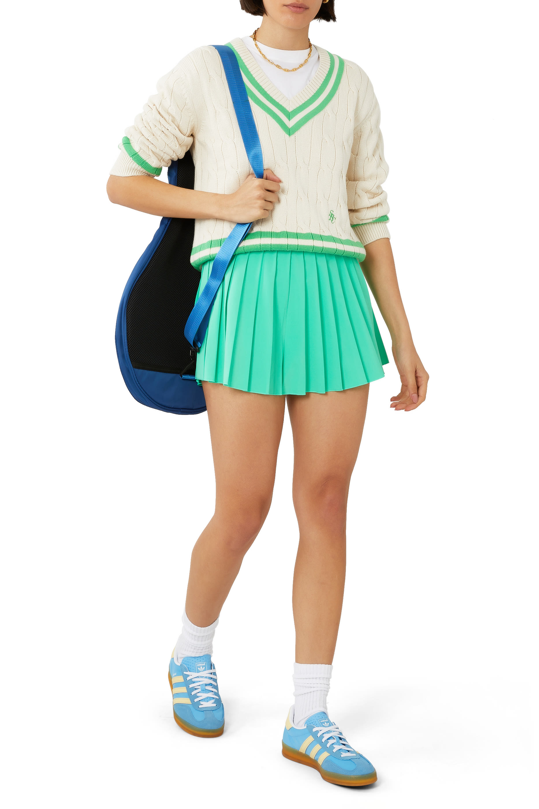 تنورة x برينس سبورتي بطيات