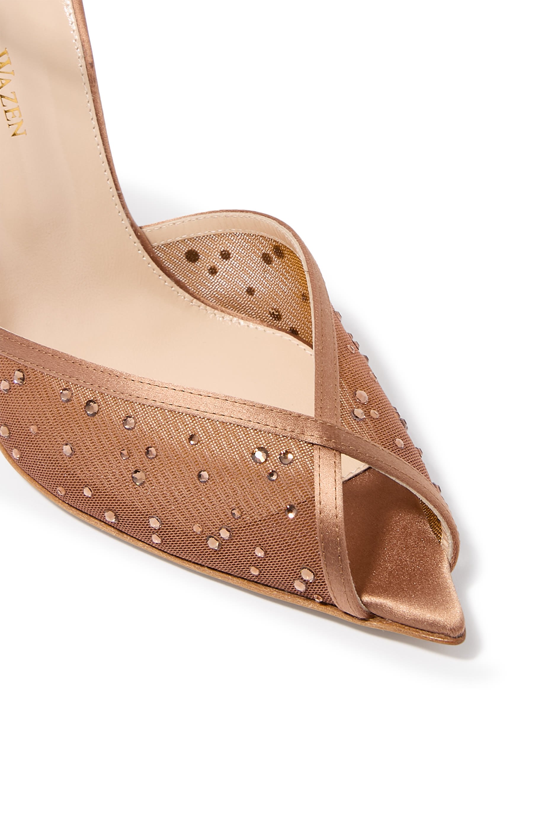 صندل كاتي 105 غليتز بسير قماش شبكي