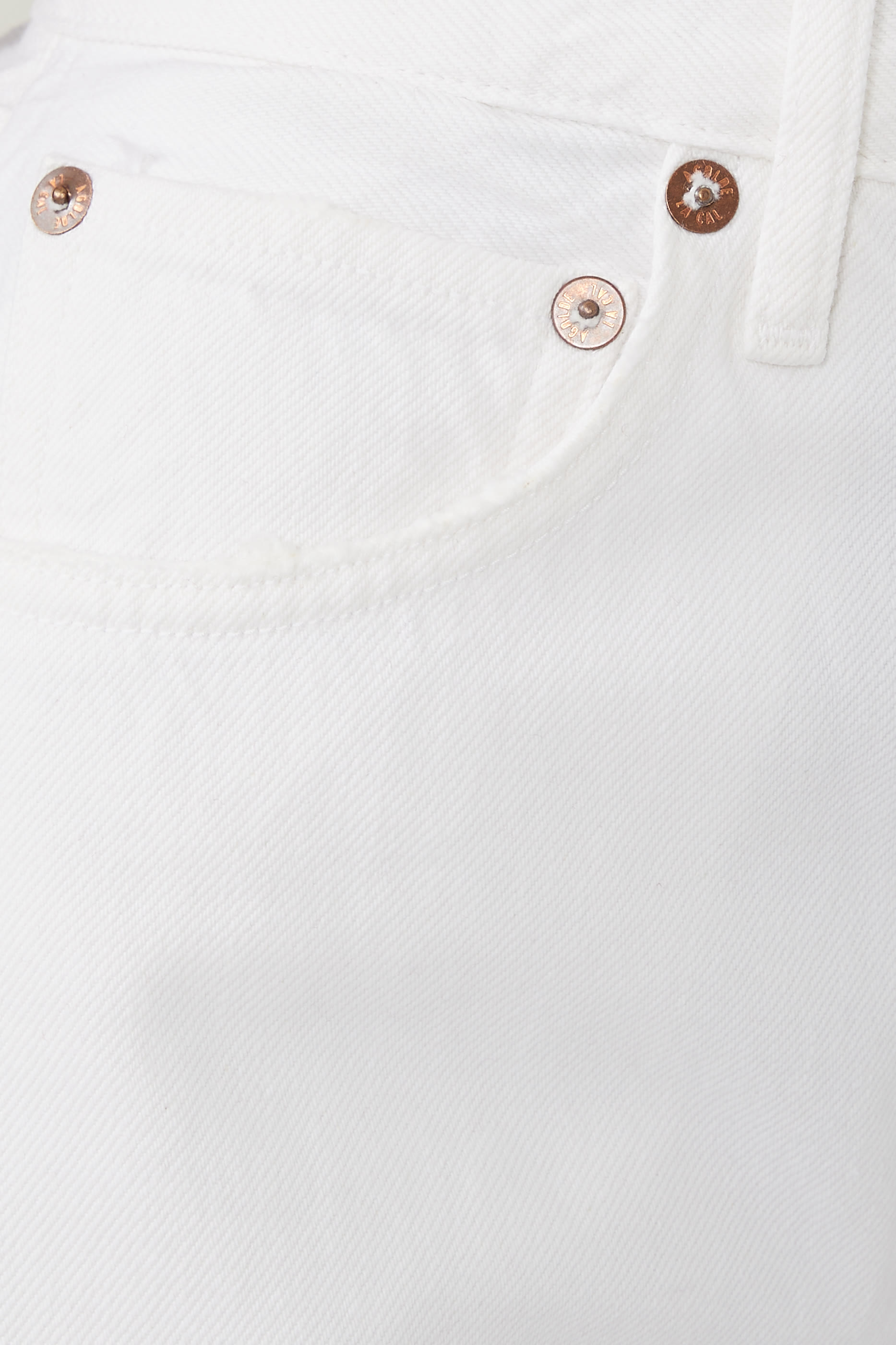 بنطال جينز ناينتيز بينش بخصر مرتفع وقصة ساق مستقيمة