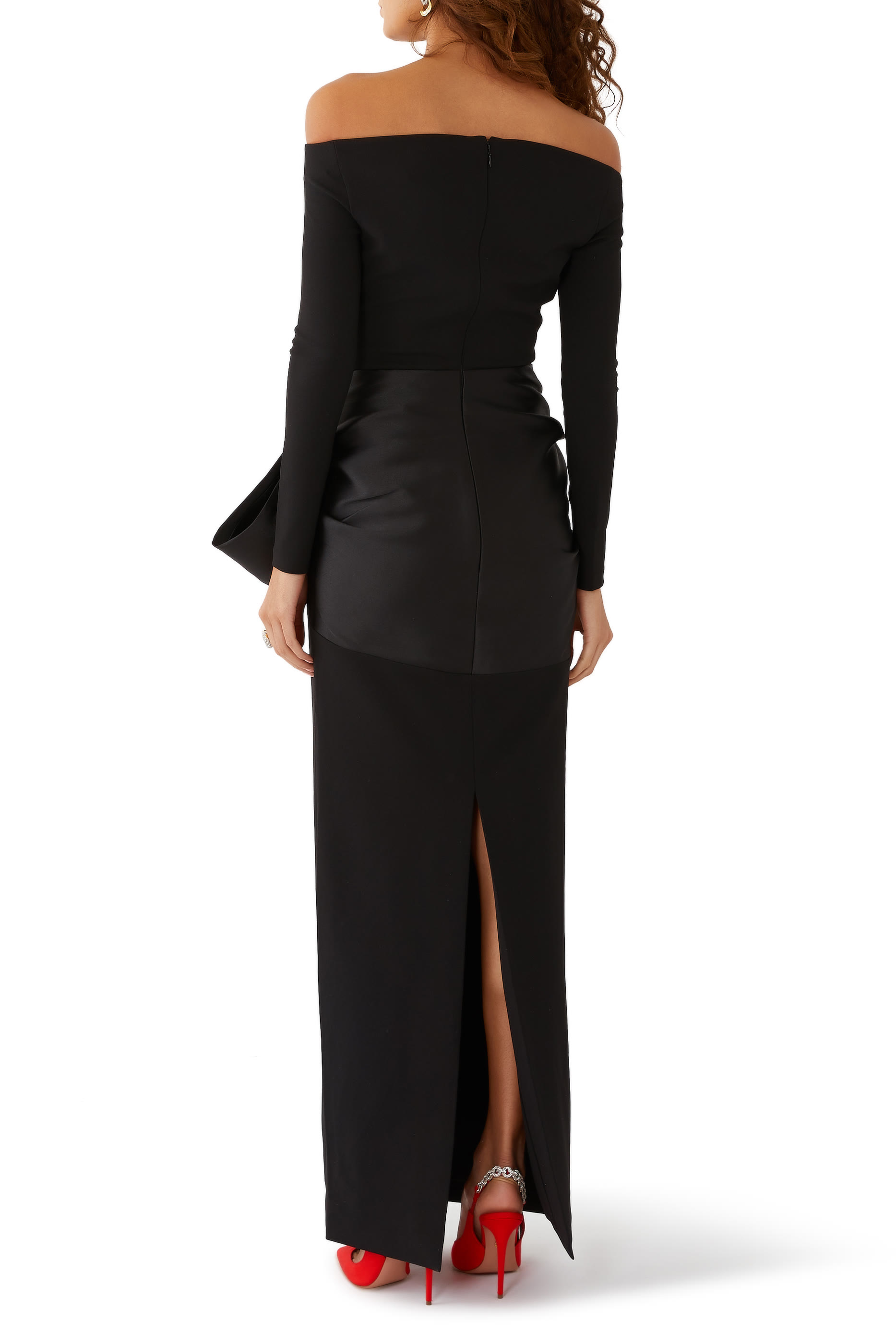 فستان كوري طويل